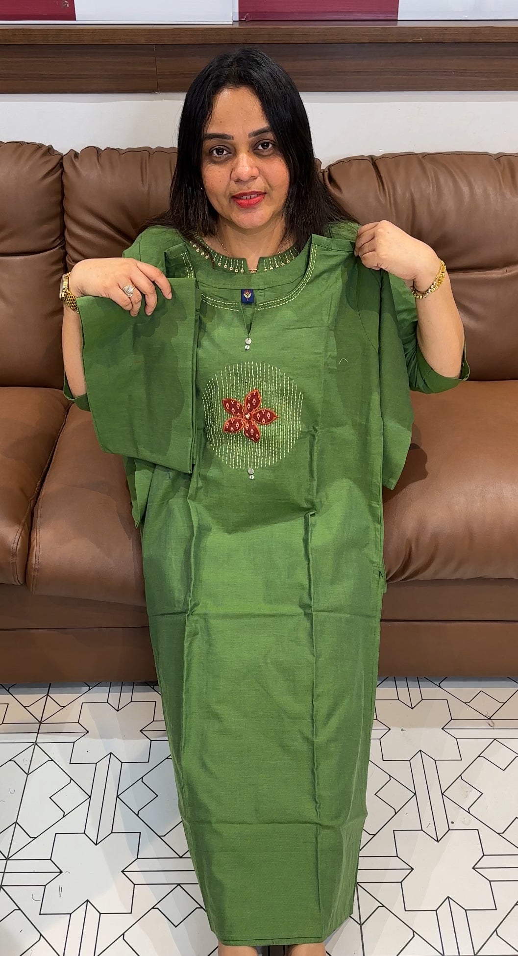 HANDLOOM COTTON TOP AND BOTTOM - IHA 20502