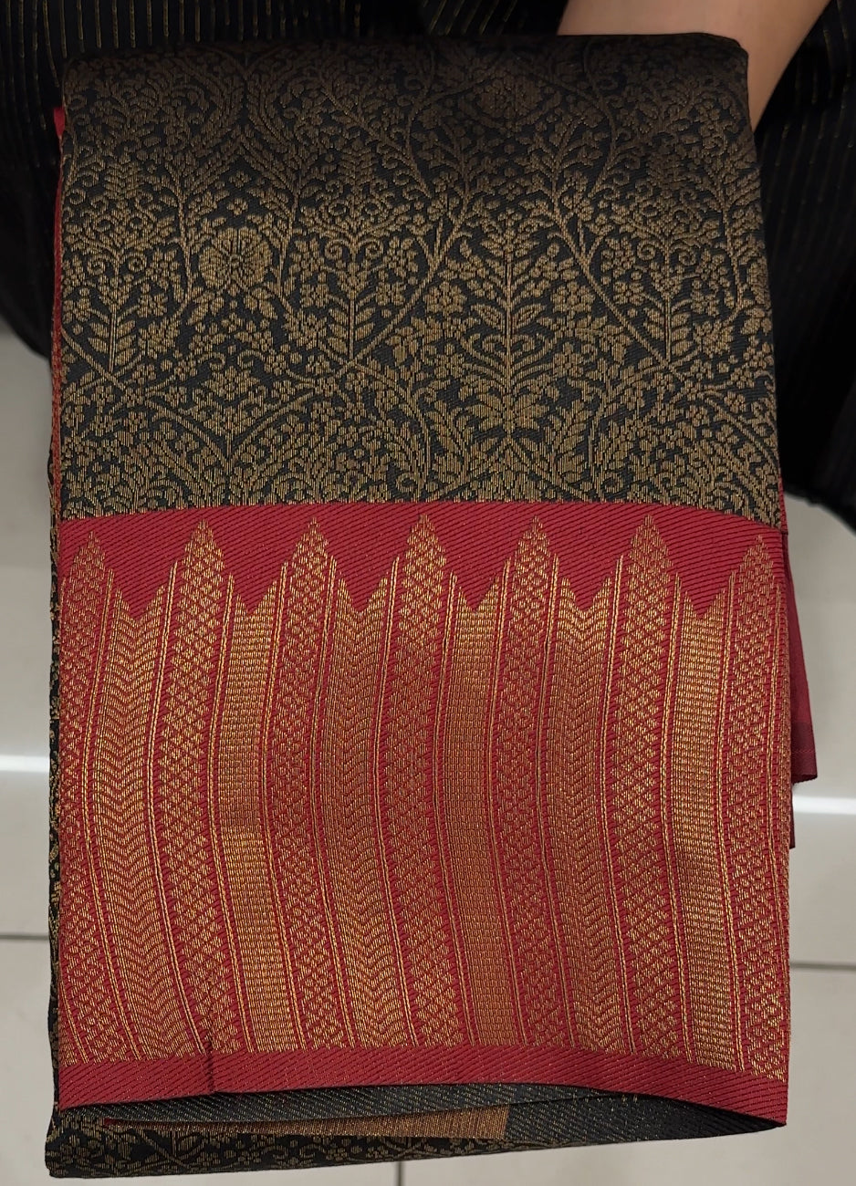 SEMI SILK SAREES - IHA 26361
