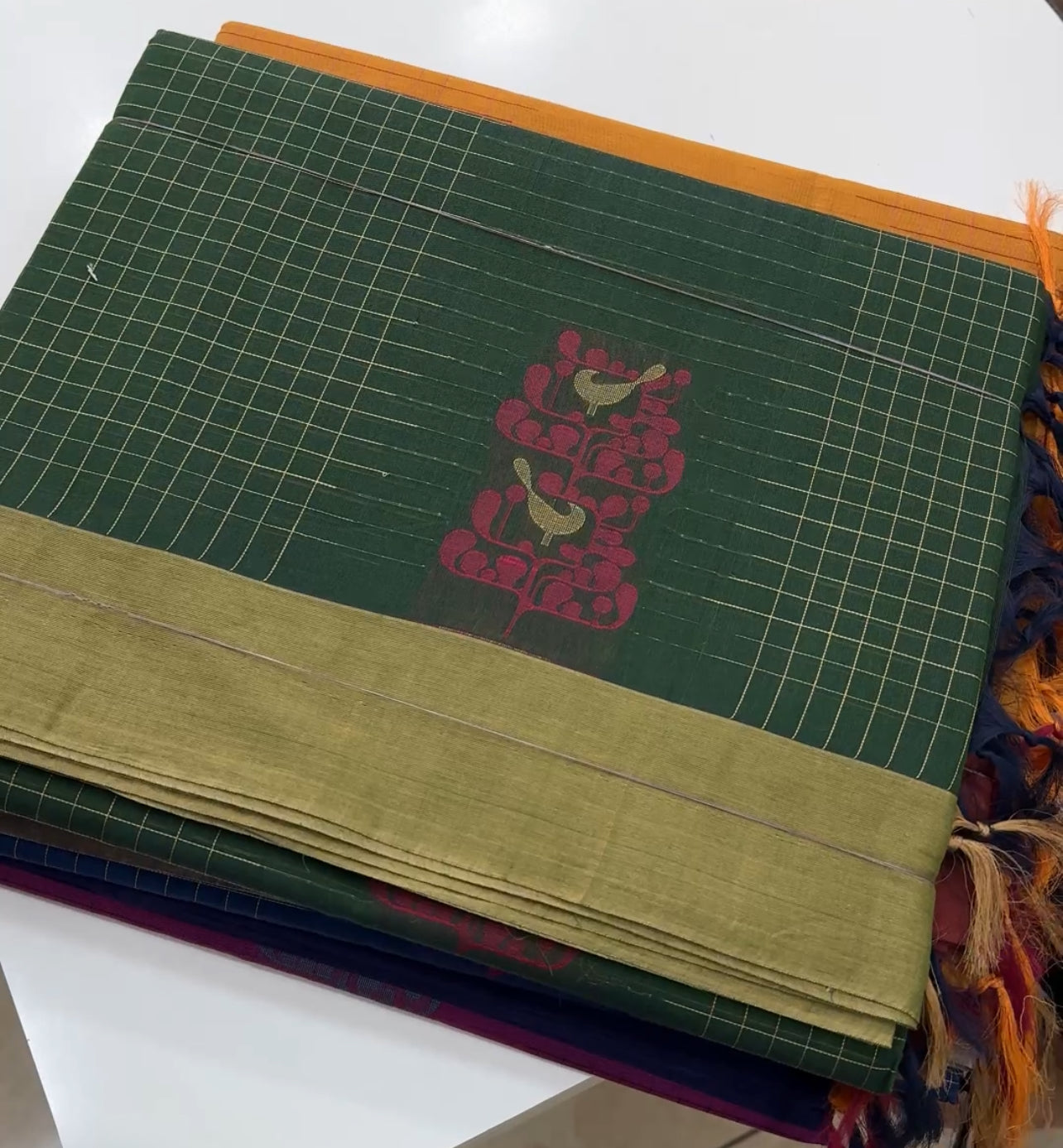 COTTON DESIGNER SAREES - IHA 25612