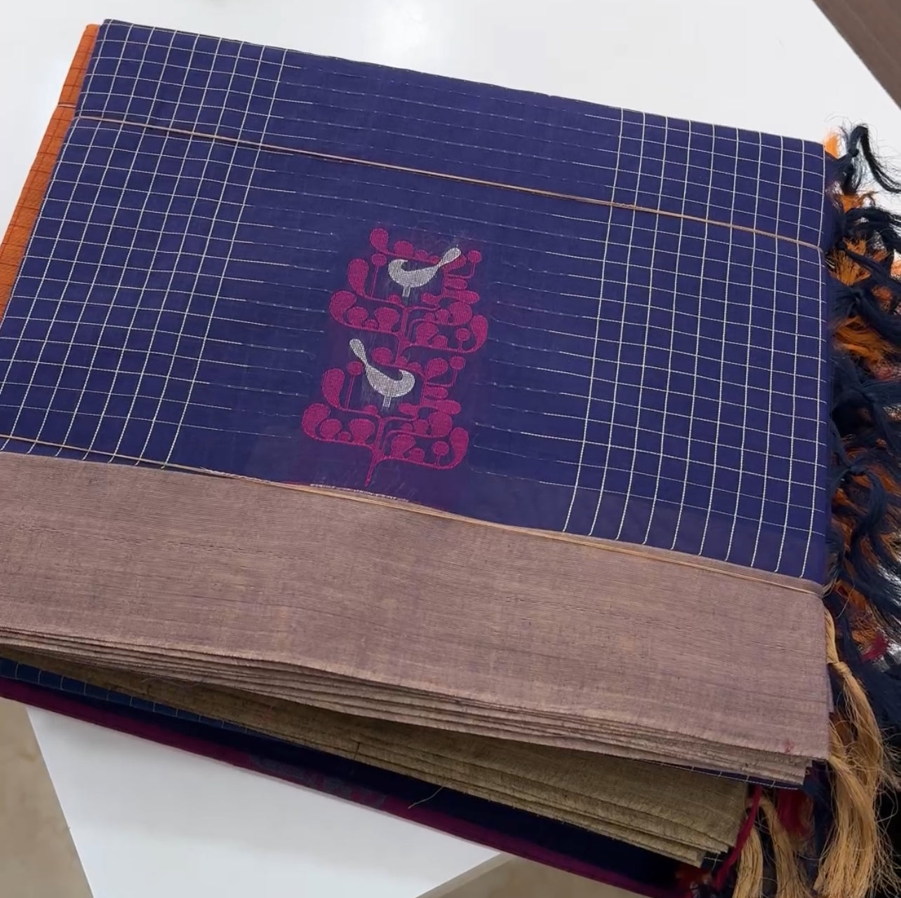 COTTON DESIGNER SAREES - IHA 25612