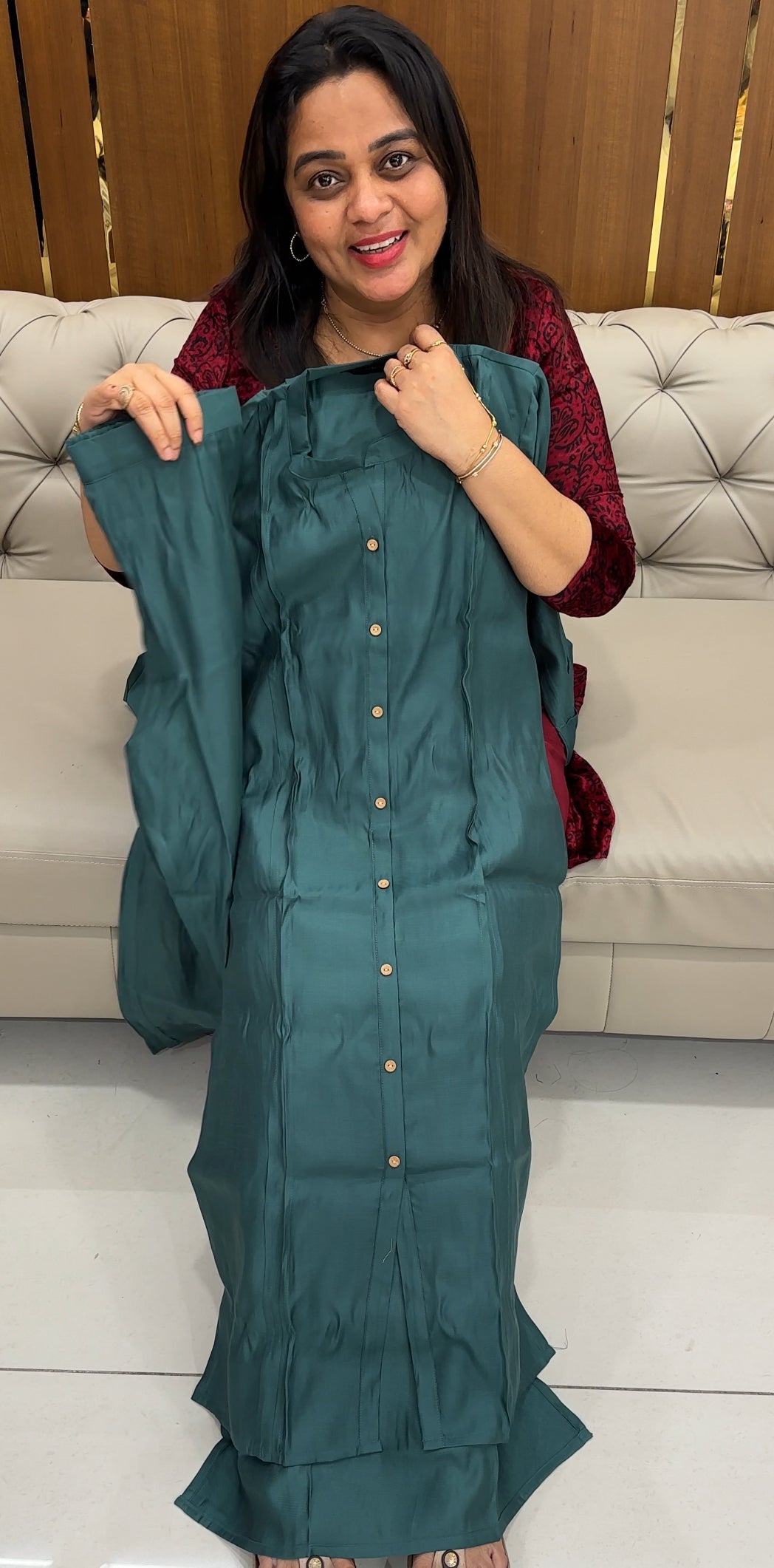 SILK LONG CO-ORDS SETS - IHA 26390