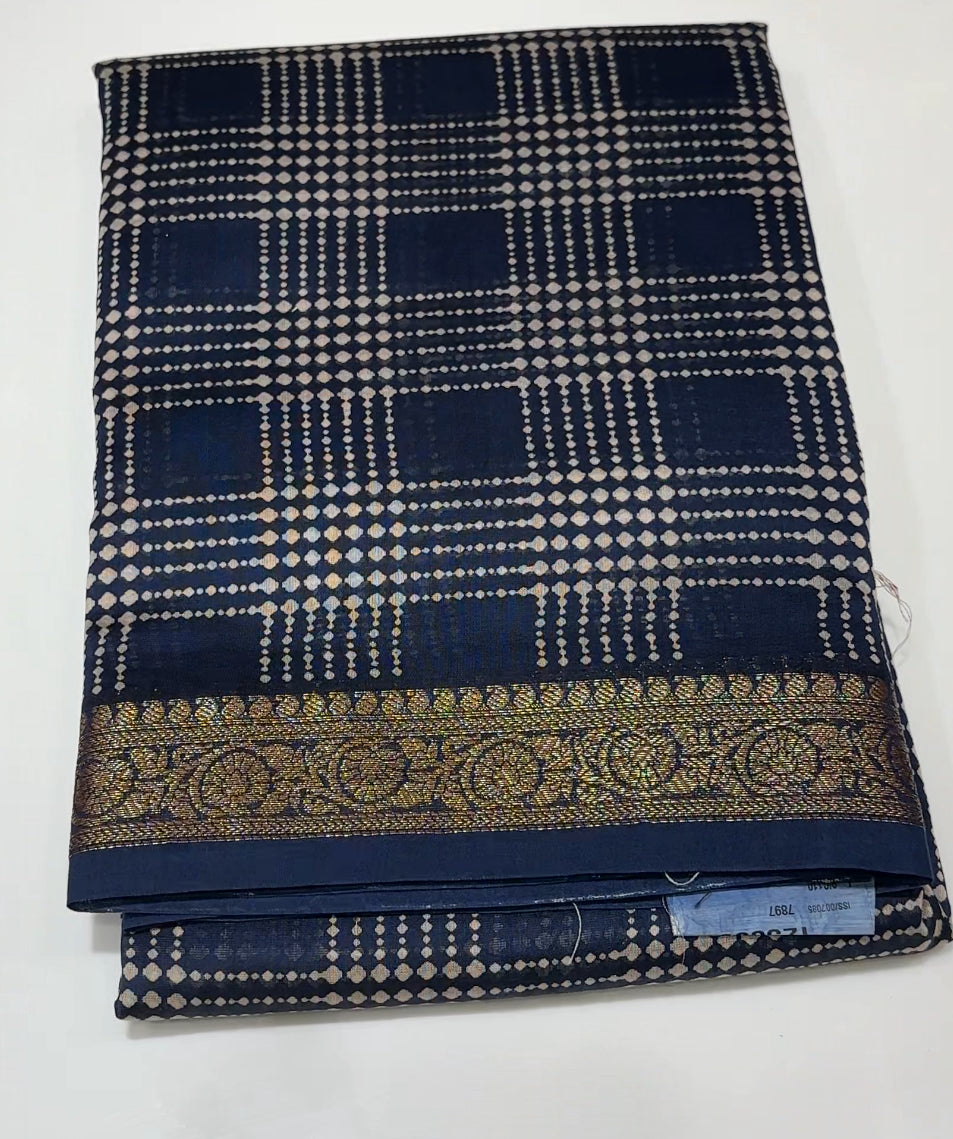 CHANDERI SILK SAREES - IHA 25123