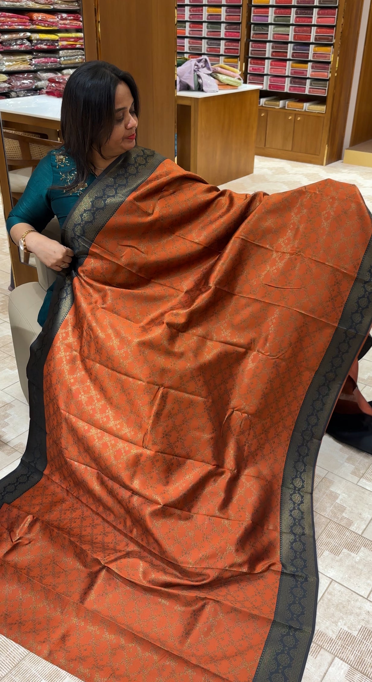 SEMI SILK SAREES - IHA 26069