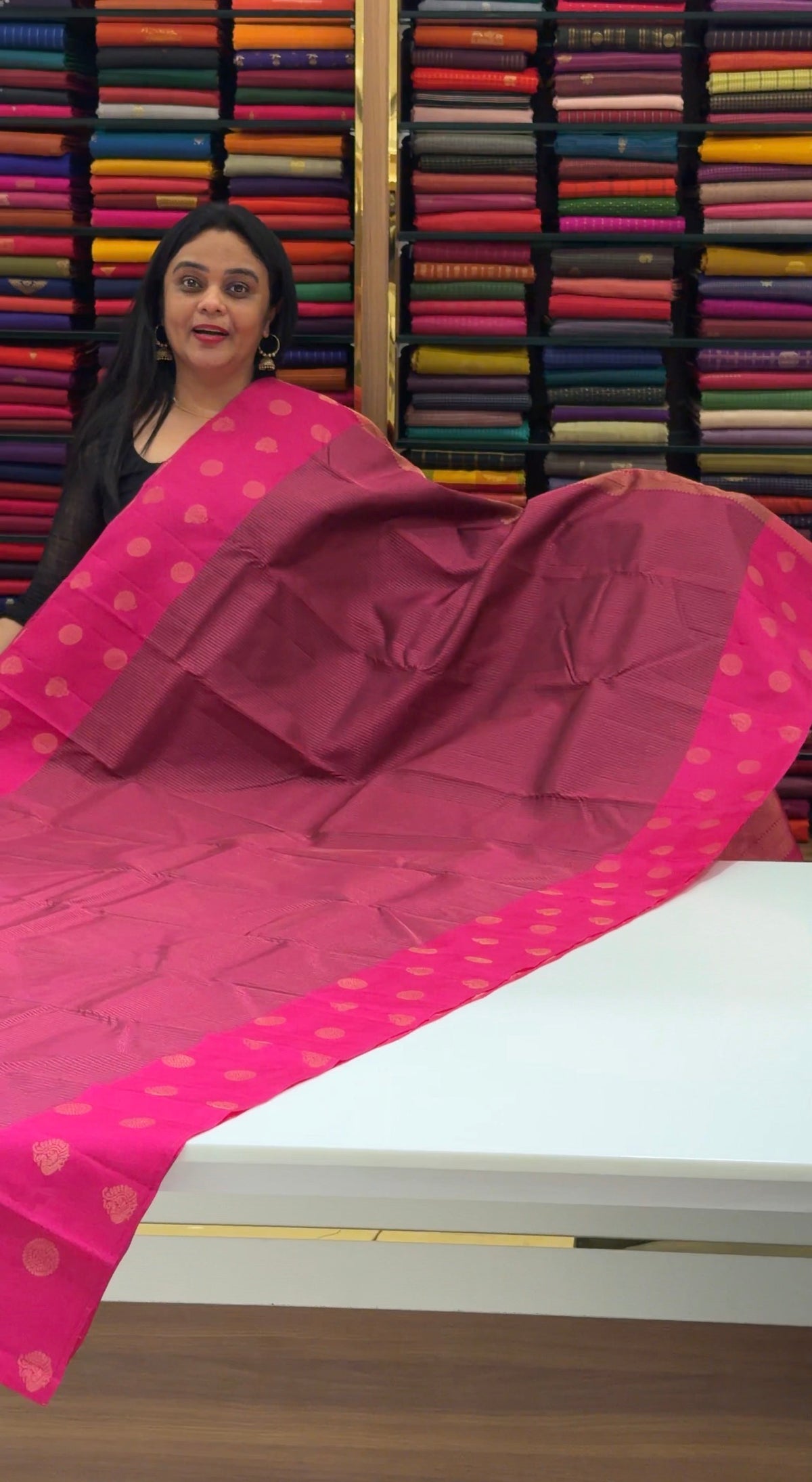 DESIGNER SOFT SILK SAREES - IHA 35720