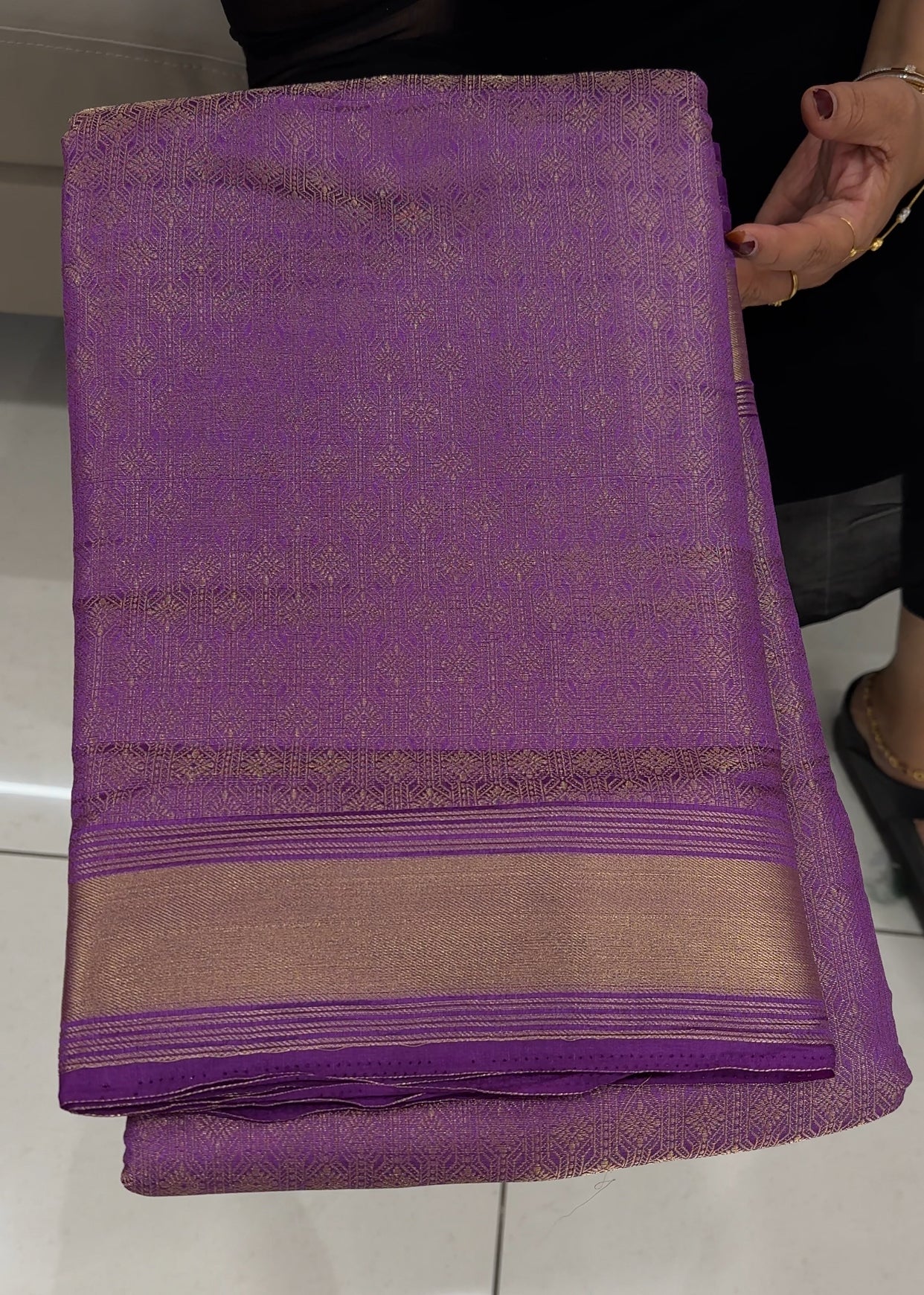 SEMI BANARASI SAREES - IHA 25857
