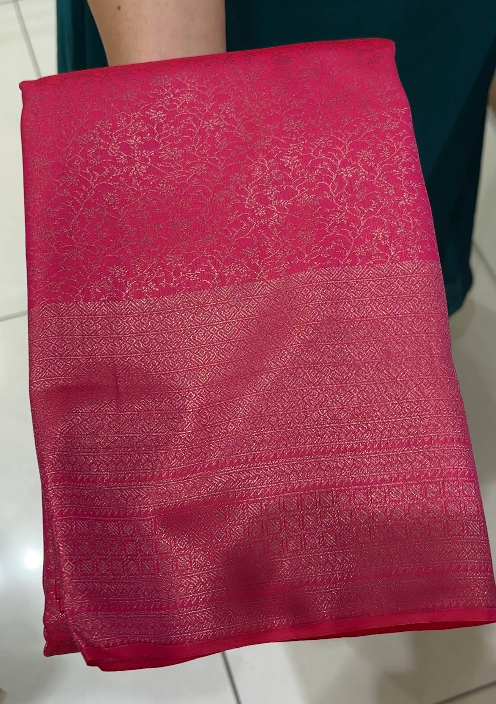 SEMI BROCADE SAREES - IHA 26093