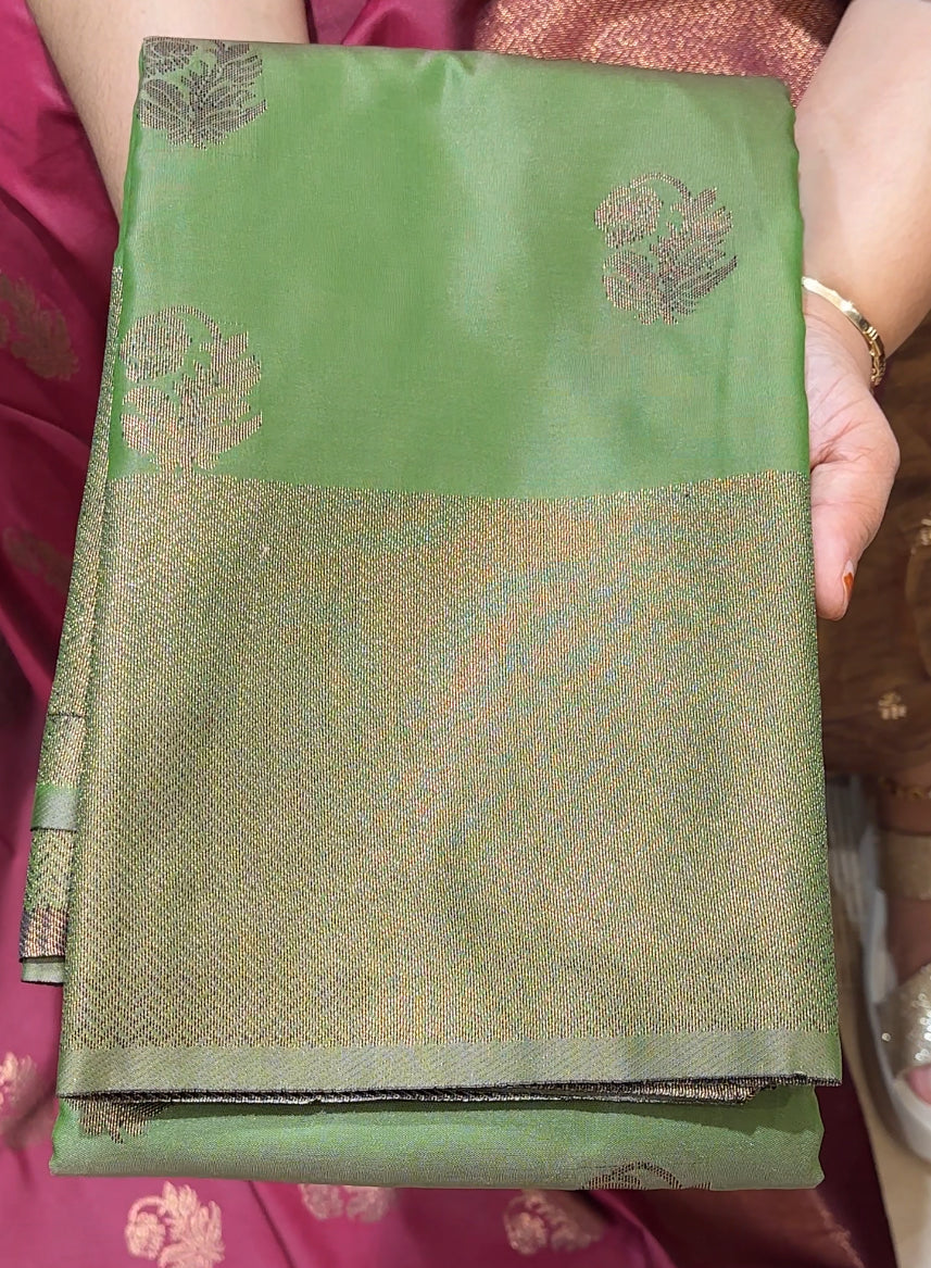 SEMI SOFT SILK SAREES - IHA 22725