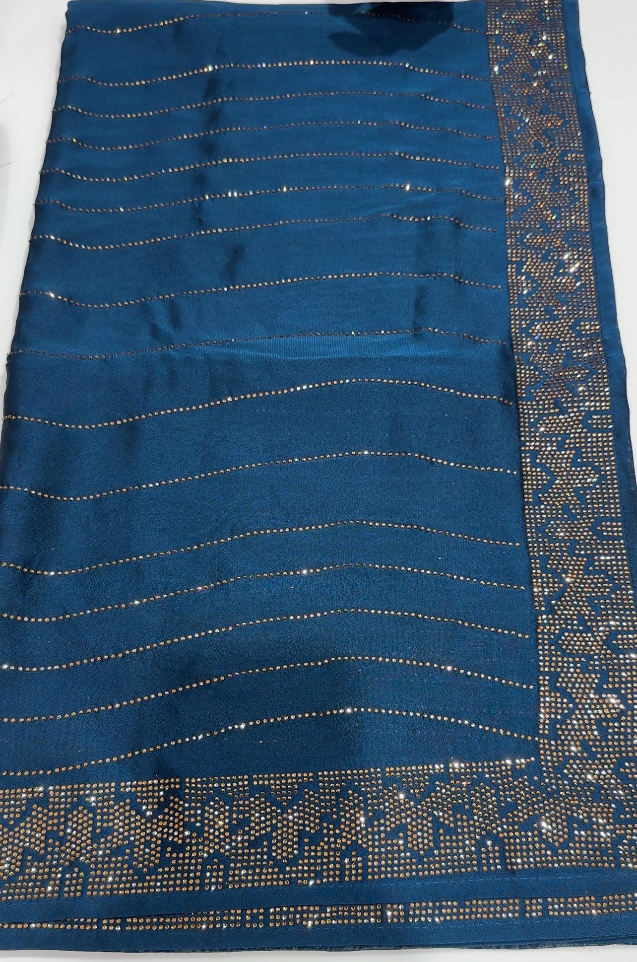SILKY GEORGETTE SAREES - IHA 27389