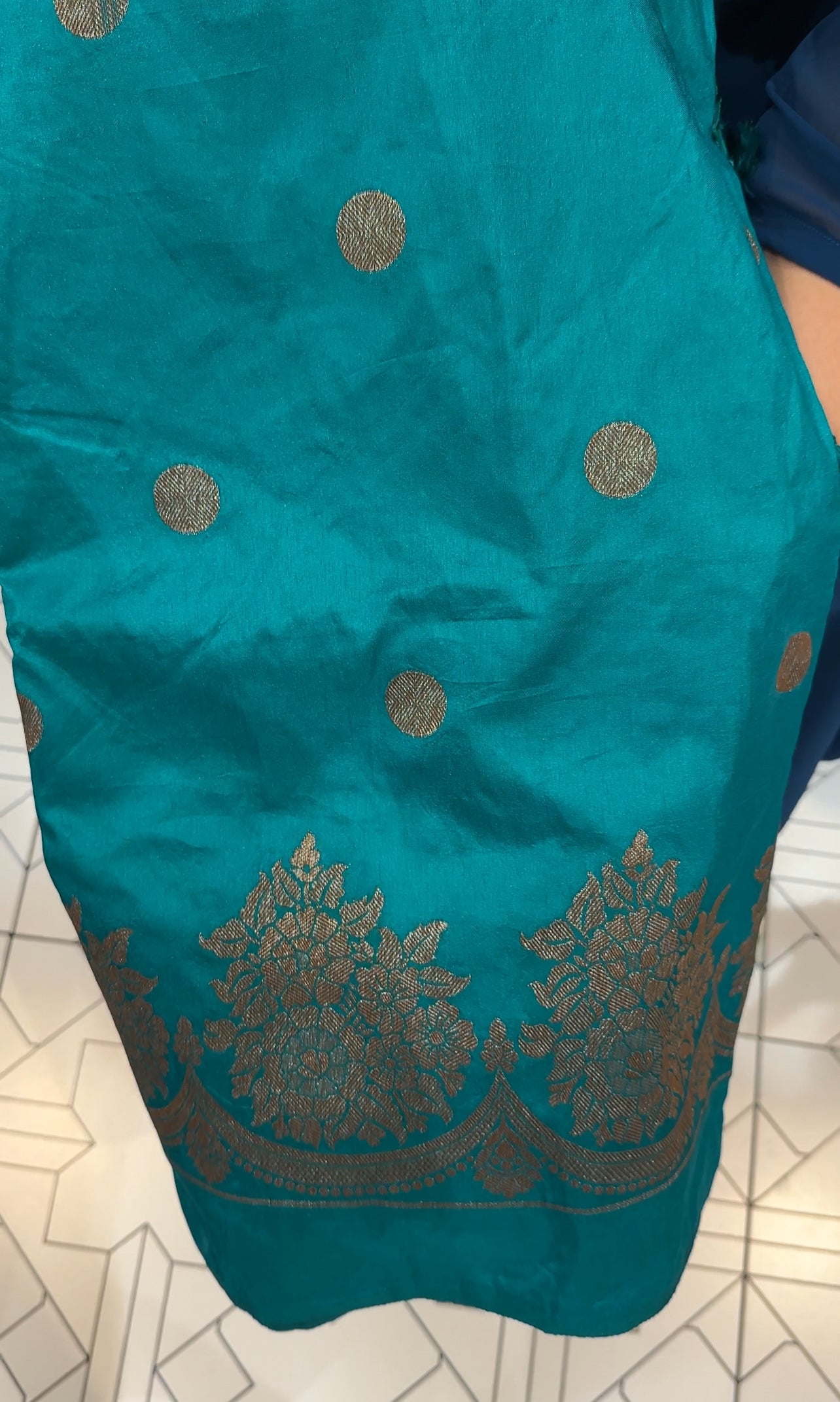 SEMI BANARASI SAREES - IHA 26637