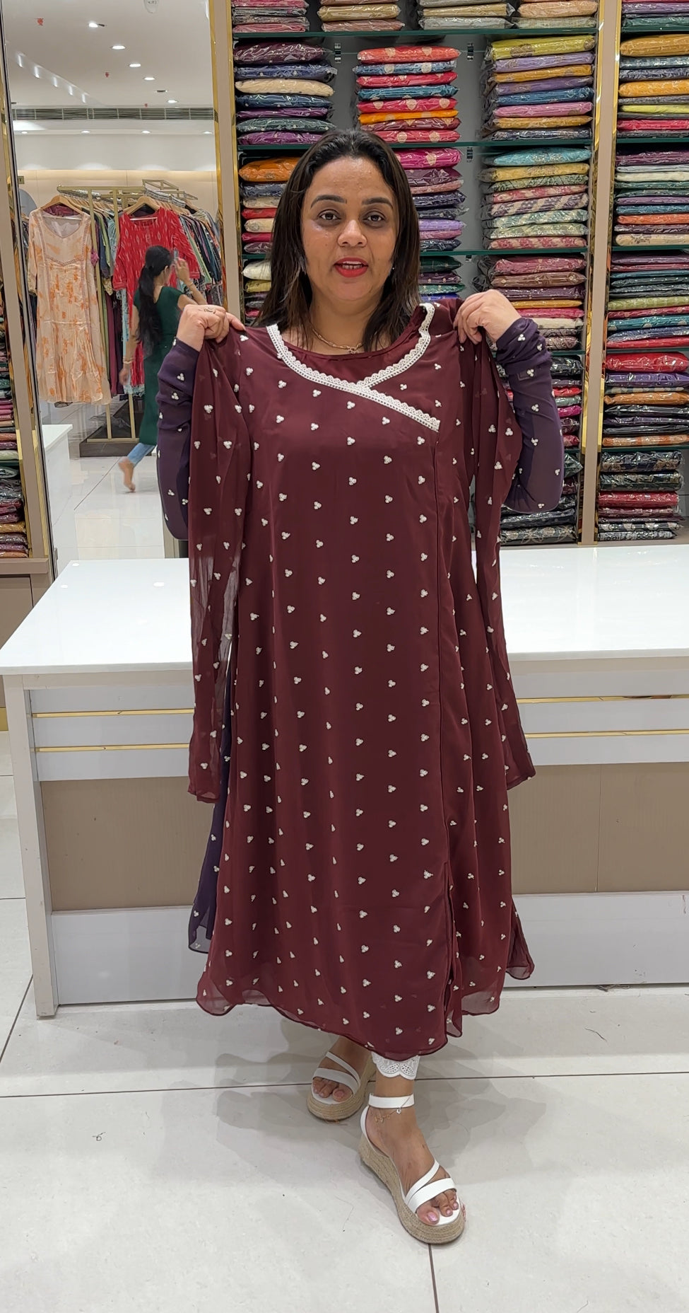 IHA'S IN-HOUSE DESIGNER A-LINE TOPS - IHA 21553