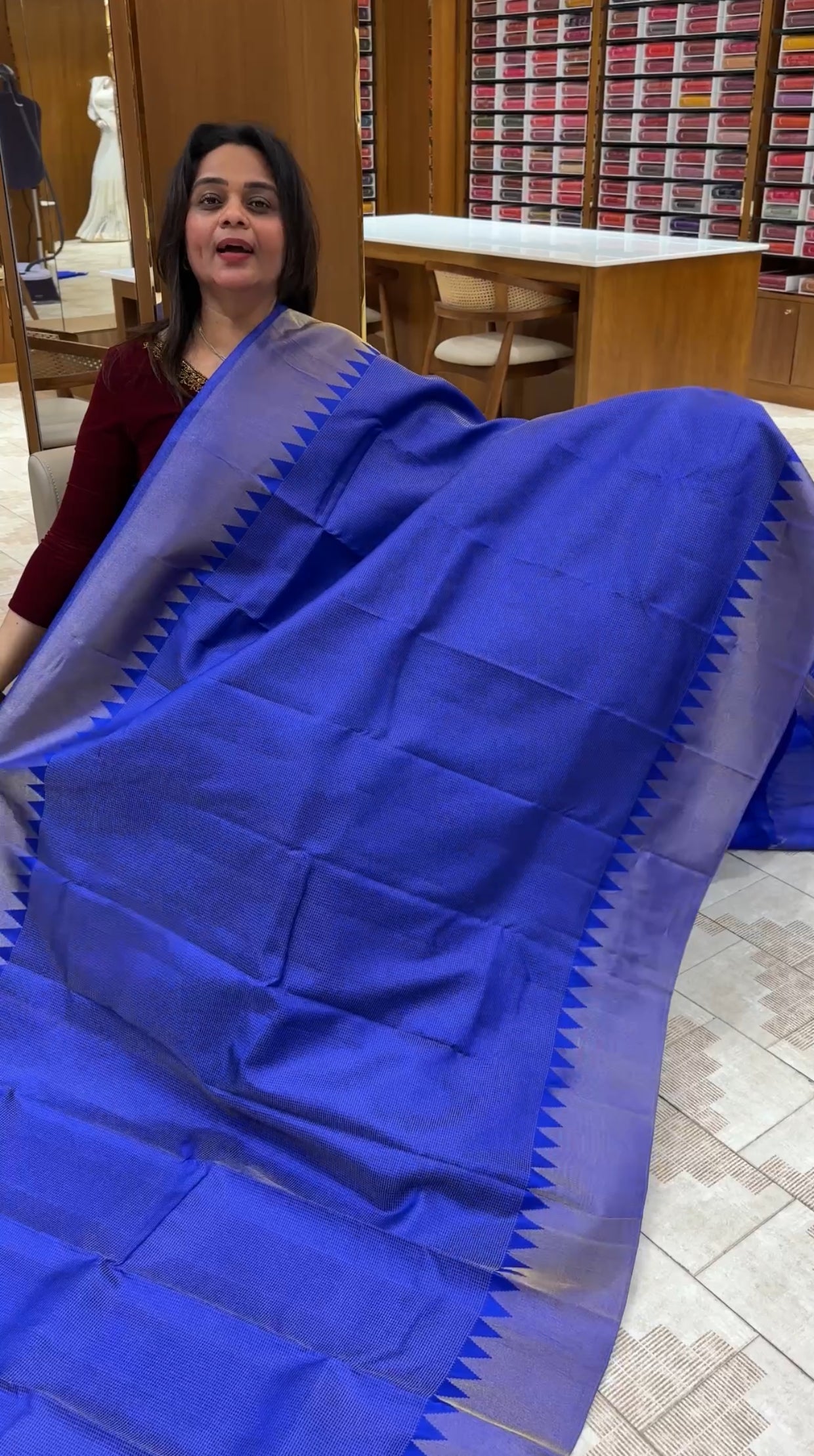 DESIGNER KANCHIPURAM SILK SAREES - IHA 25890