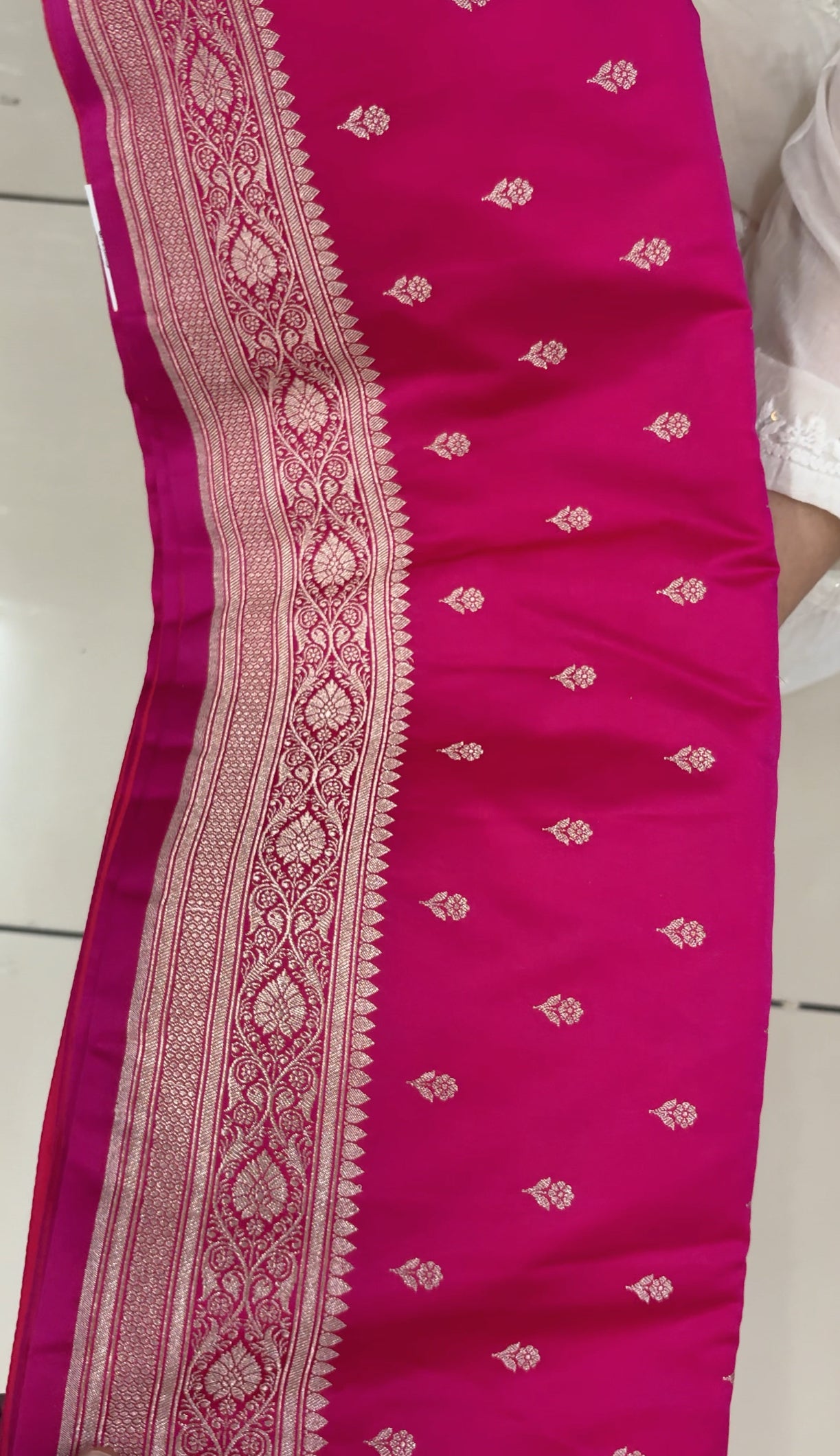 SEMI KATAN BANARASI SAREES - IHA 24623