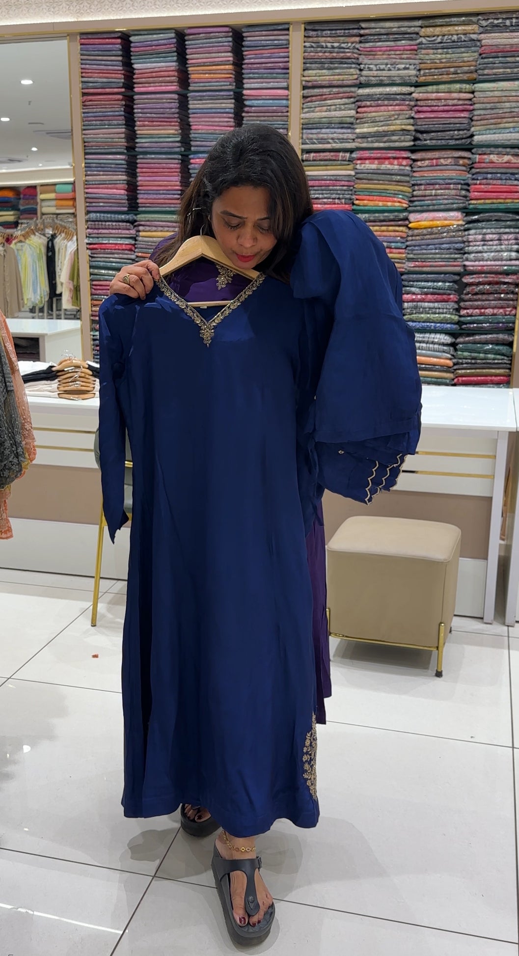 READY TO WEAR TOP, BOTTOM AND DUPATTA - IHA 26031