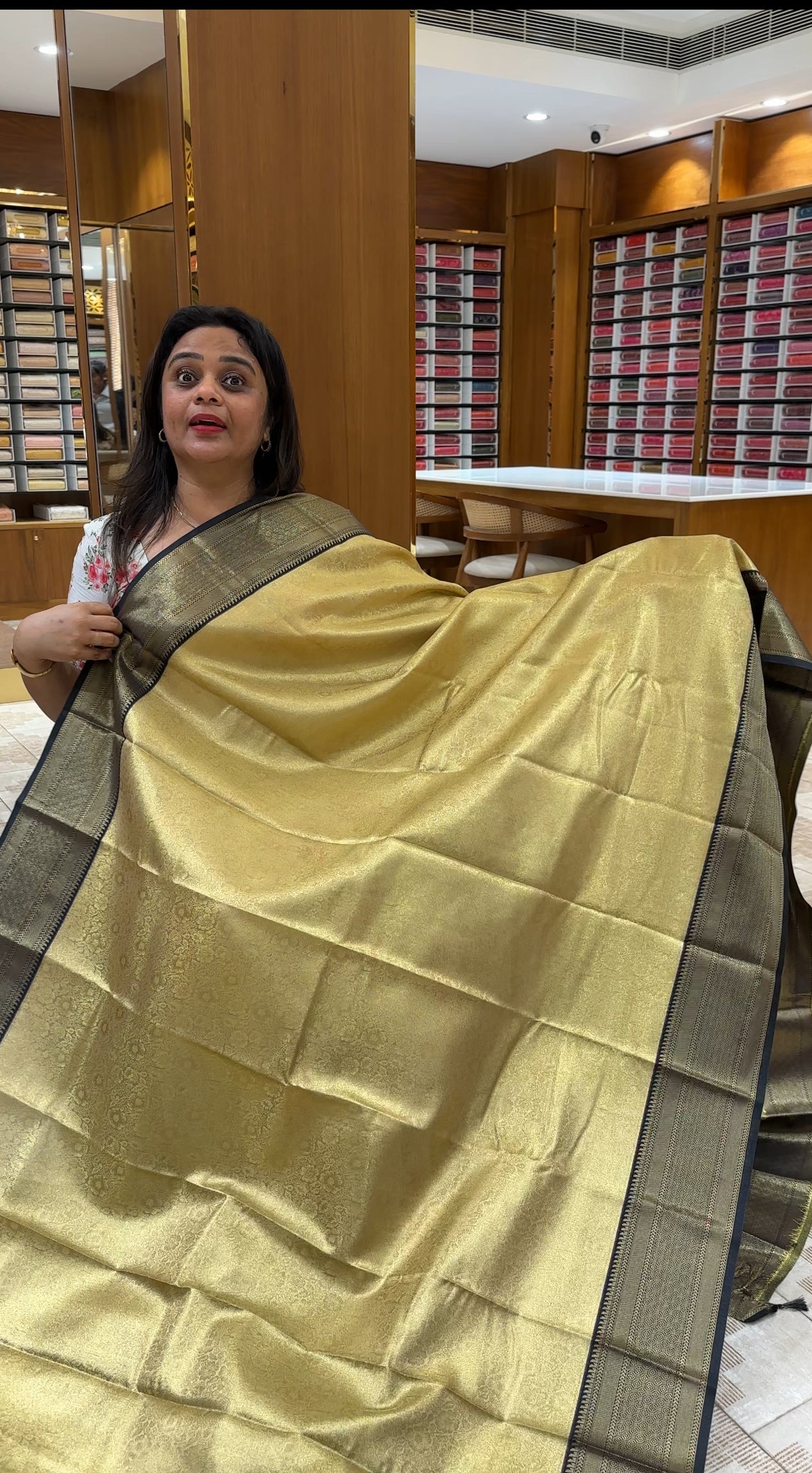 SEMI TISSUE SILK SAREES - IHA 25710