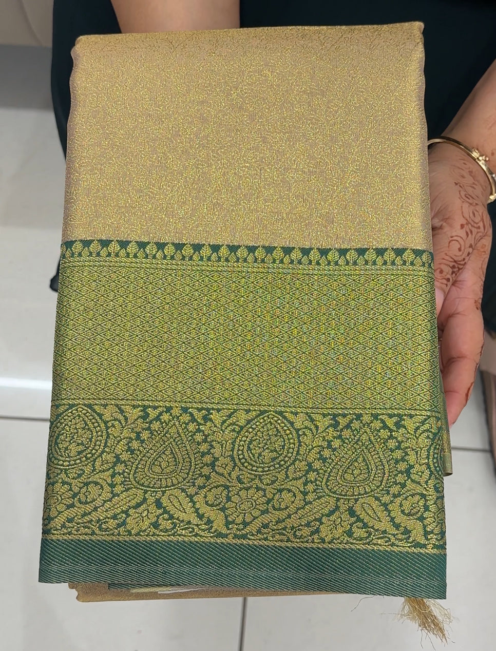 SEMI BROCADE SAREES - IHA 27423