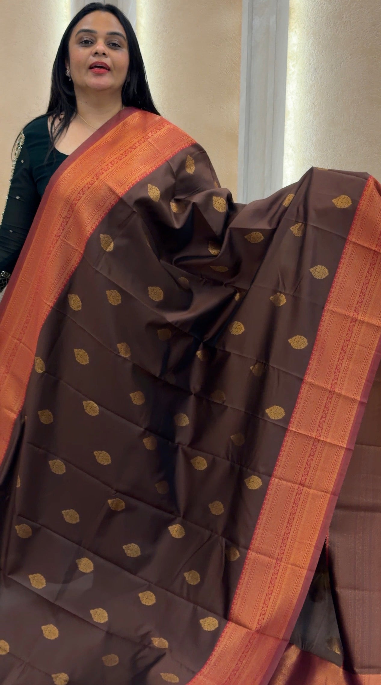 SEMI SILK SAREES - IHA 32786