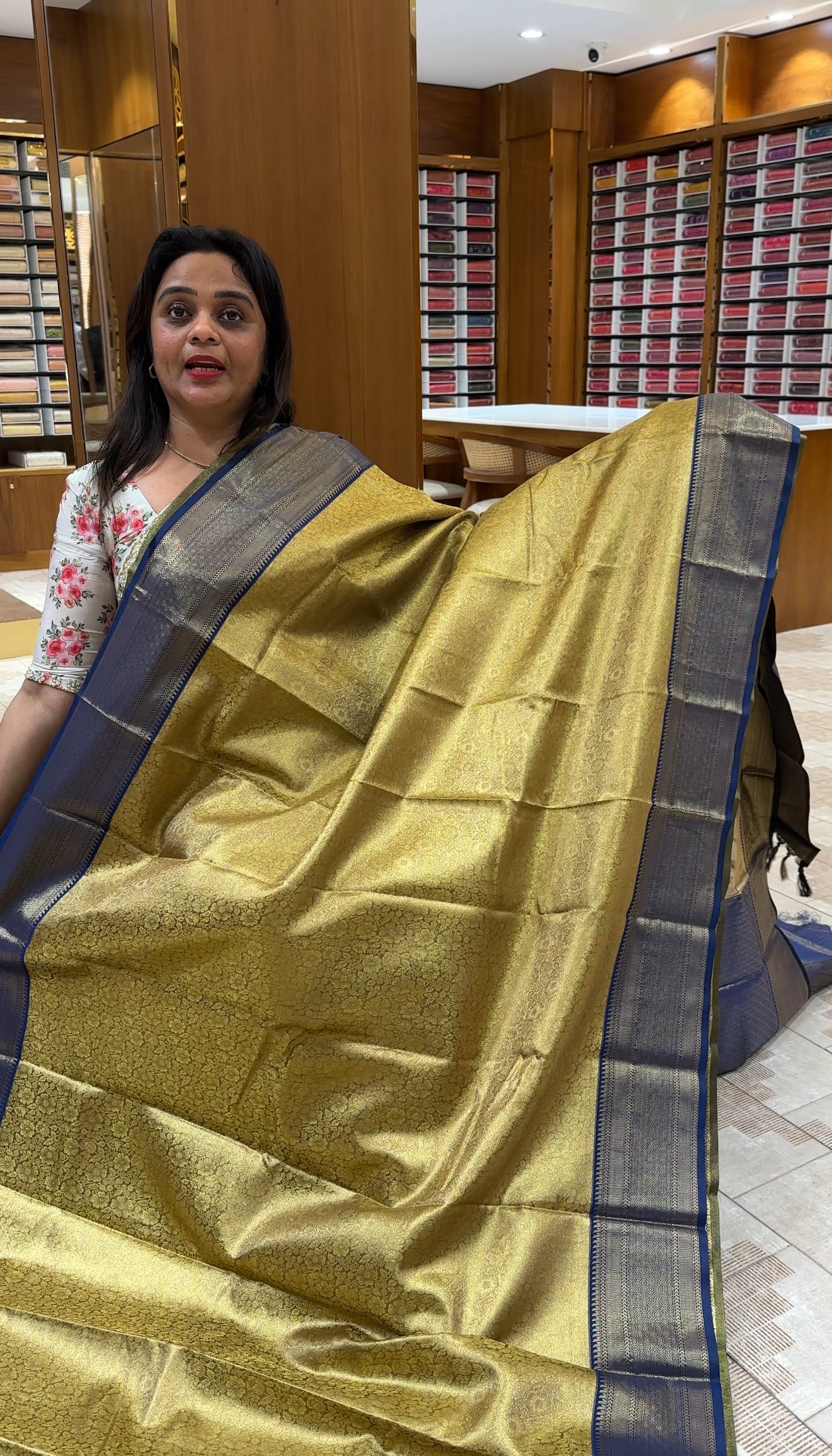 SEMI TISSUE SILK SAREES - IHA 25710