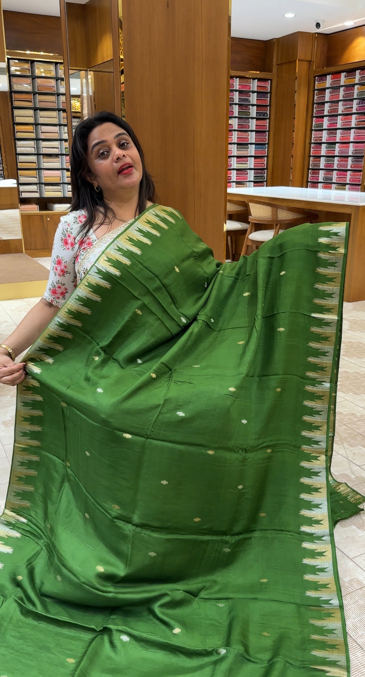 DOLA BANARASI SAREES - IHA 25712