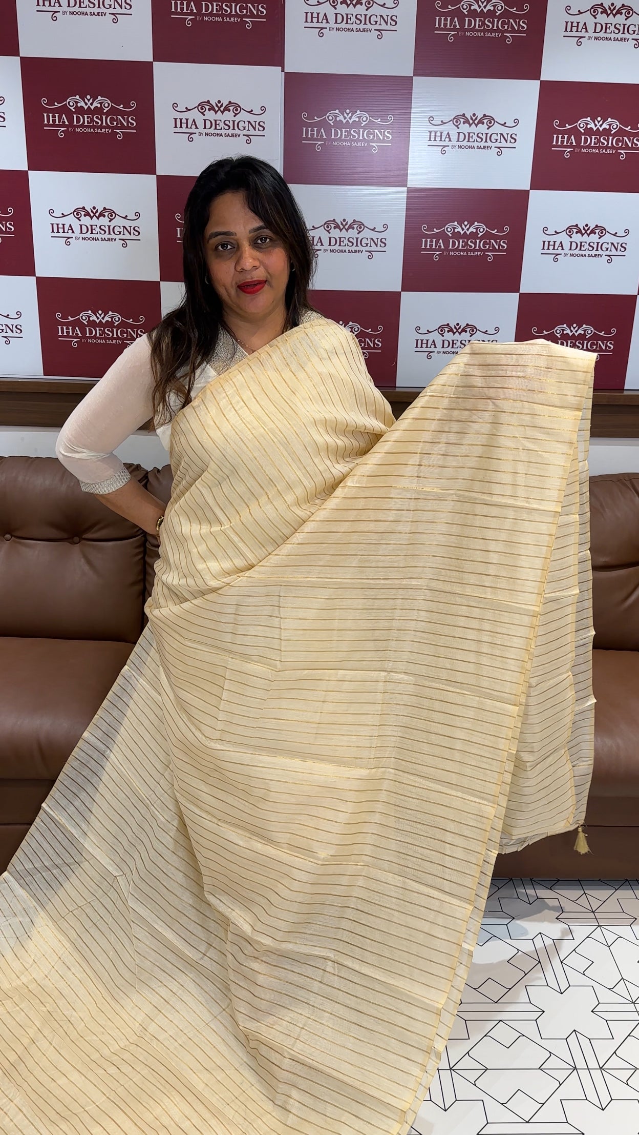 FORWARD MODAL CHANDERI ONAM SAREES - IHA 24654