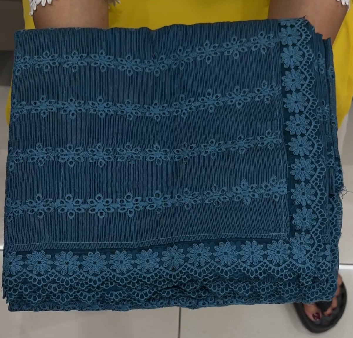NET KOTA SAREES - IHA 25889