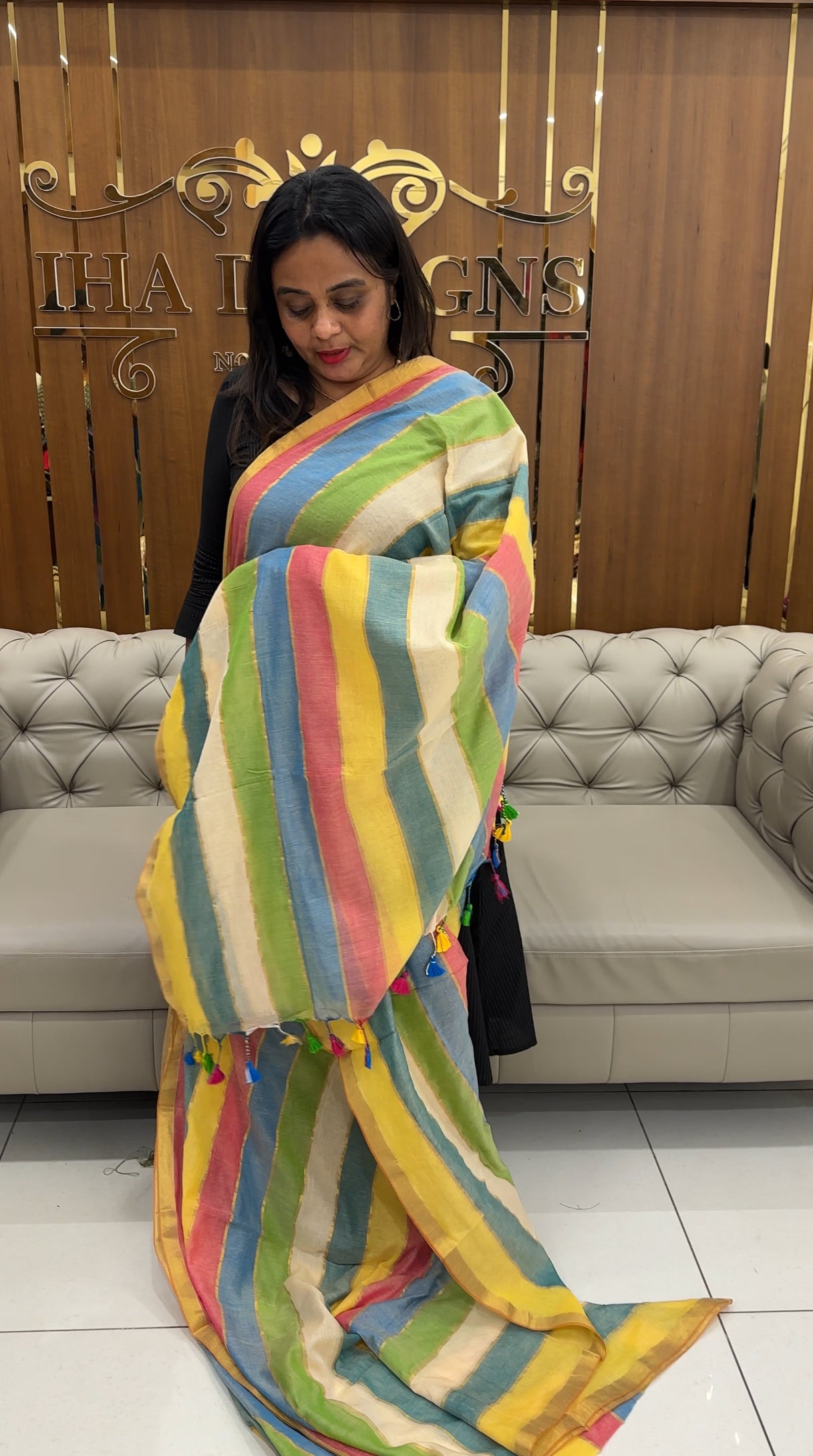 MUL COTTON SAREES - IHA 26362