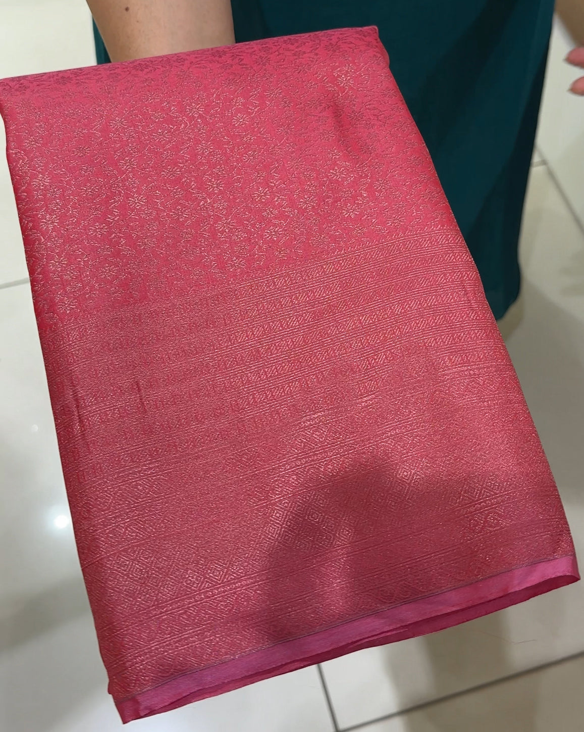 SEMI BROCADE SAREES - IHA 26093