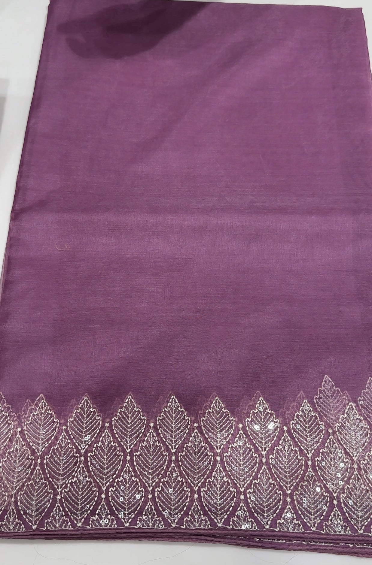 NYLON ORGANZA SAREES - IHA 27336