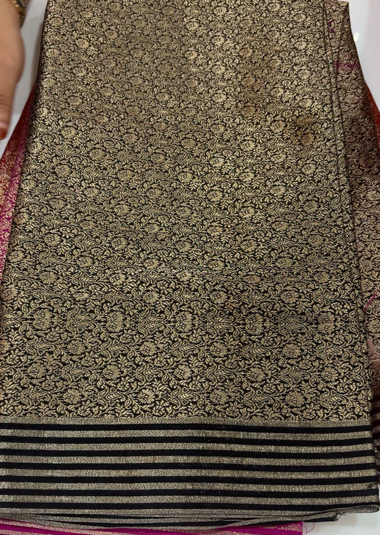 FORWARD BROCADE BLOUSE MATERAIL - IHA 24606