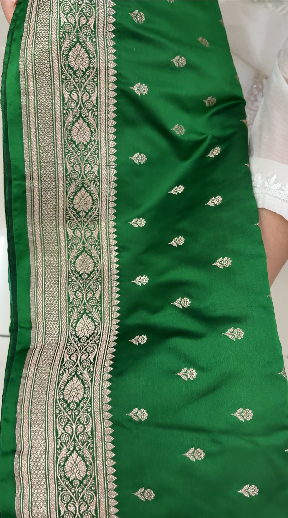 SEMI KATAN BANARASI SAREES - IHA 24623