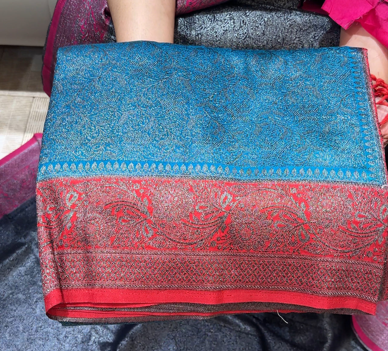 SEMI KATAN SAREES - IHA 22702