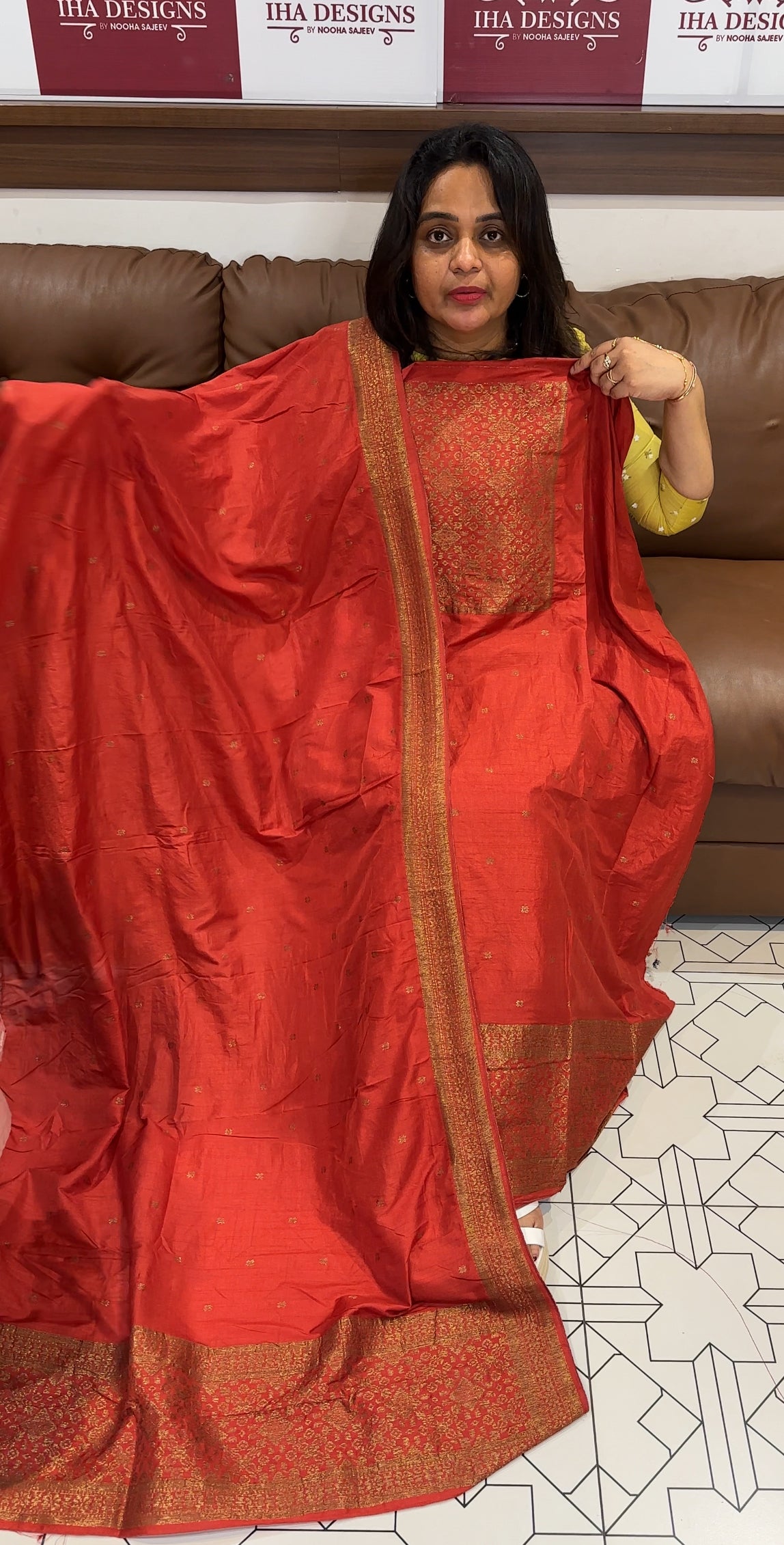 FORWARD SEMI BANARASI UNSTITCHED SALWAR SUITS - IHA 26326