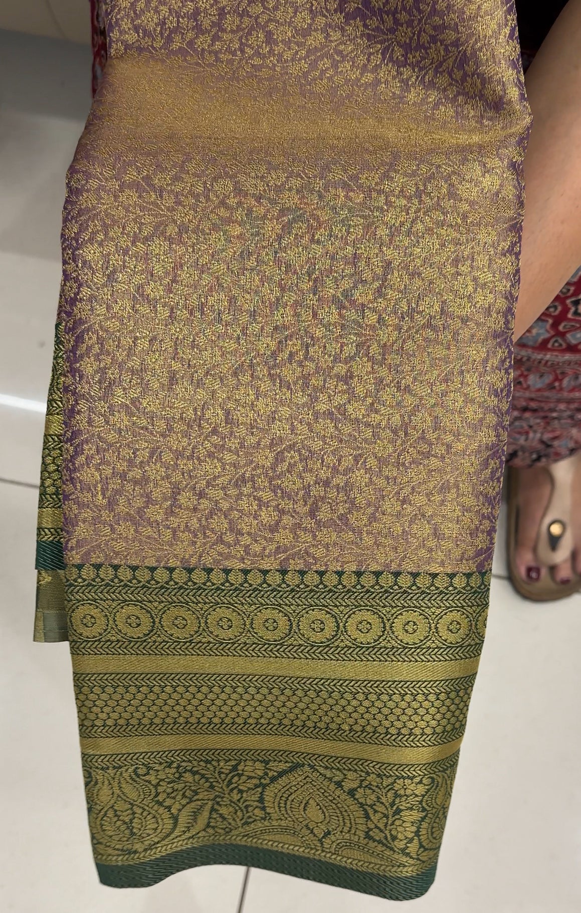 SEMI BROCADE SAREES - IHA 26999