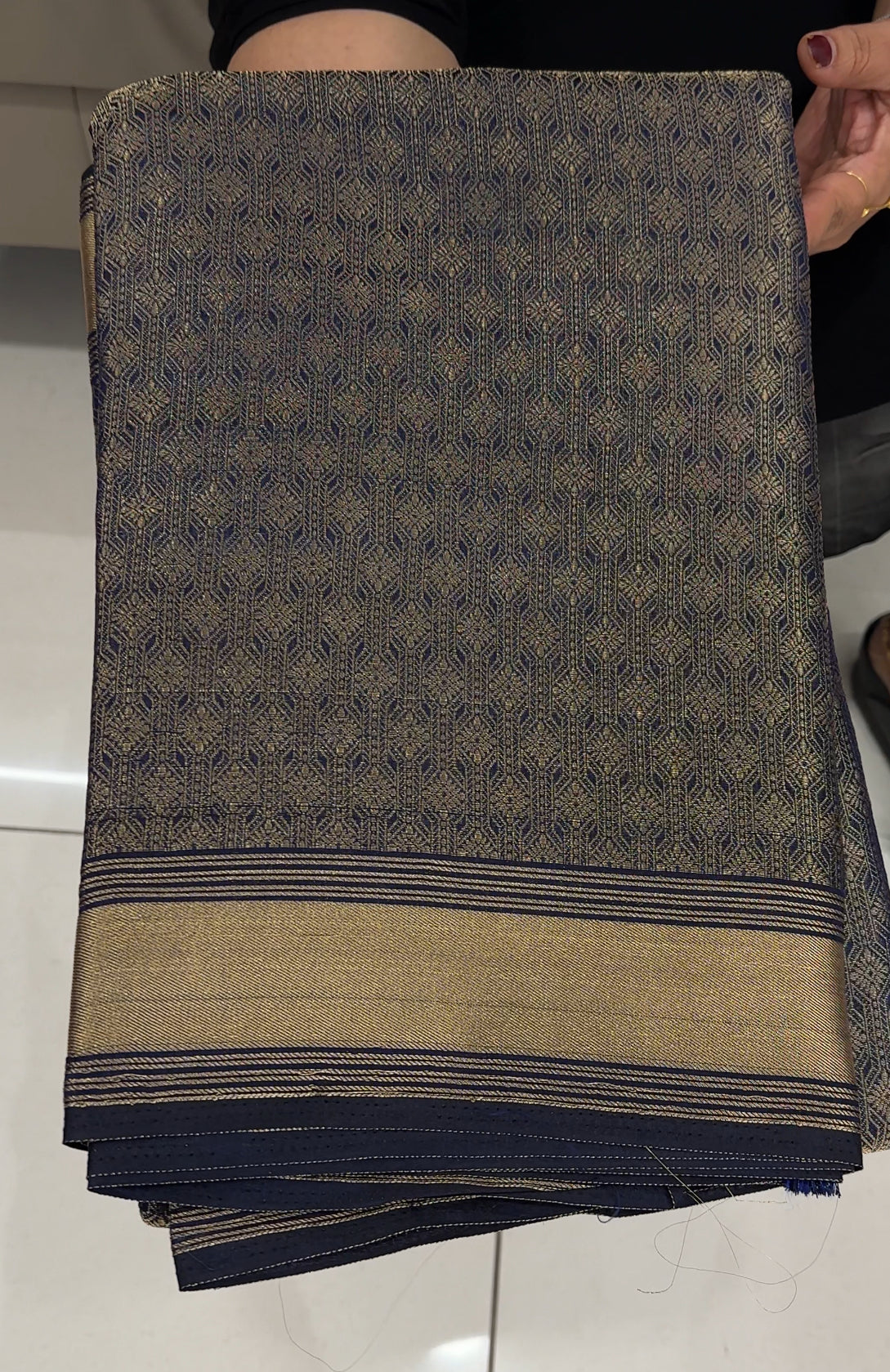 SEMI BANARASI SAREES - IHA 25857