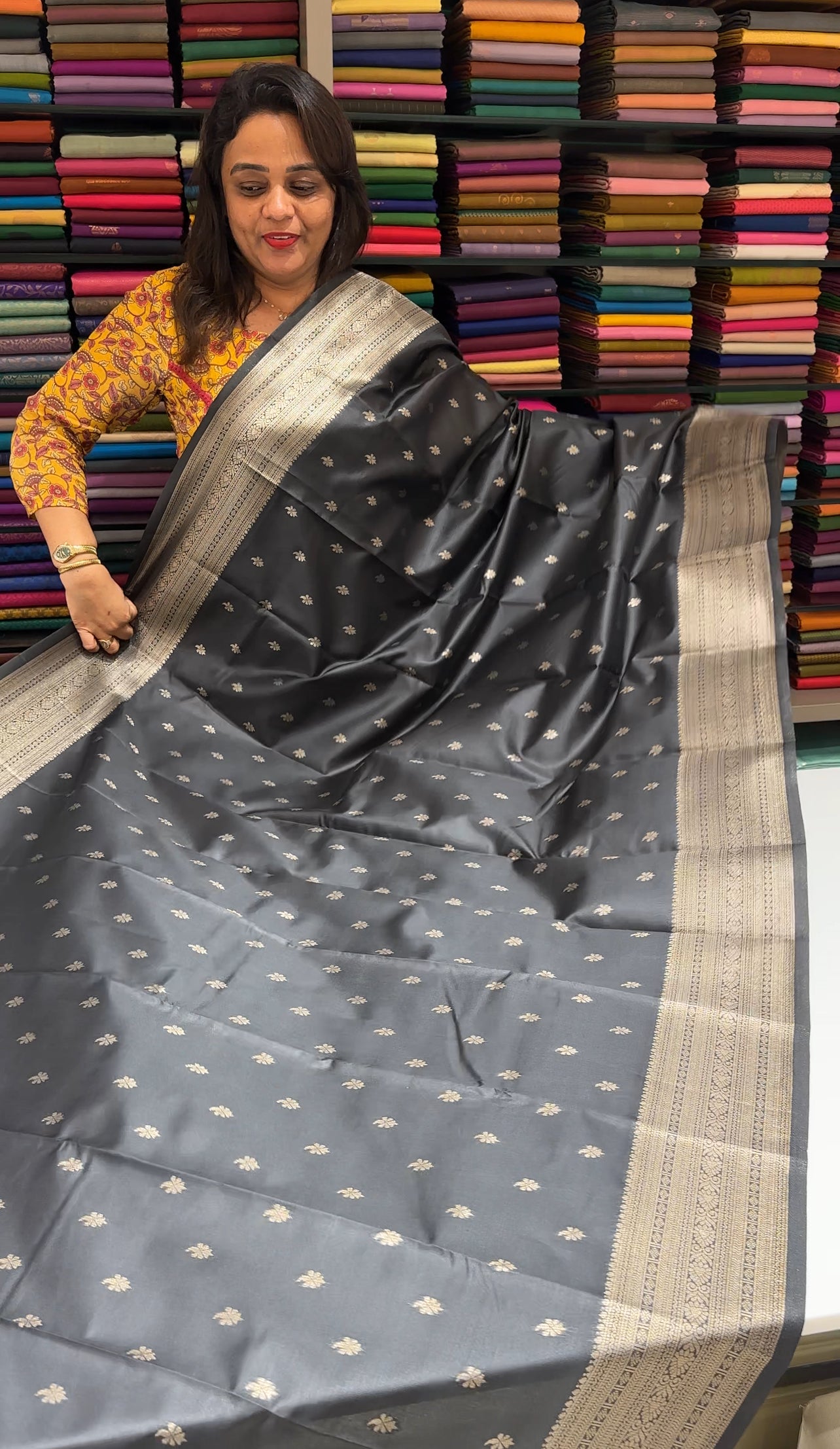 SEMI SOFT SILK SAREES - IHA 24806