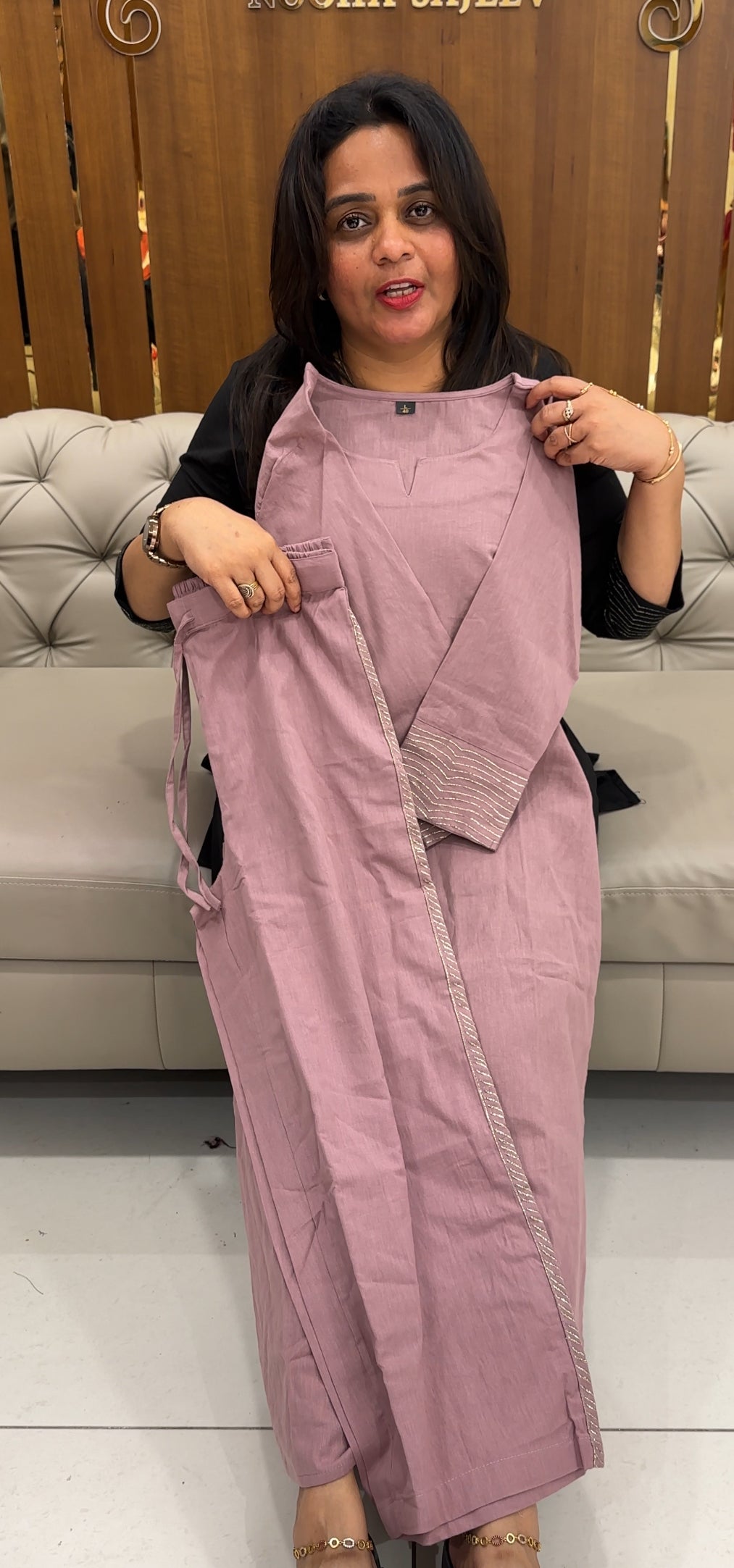 COTTON CO-ORDS SETS - IHA 25892