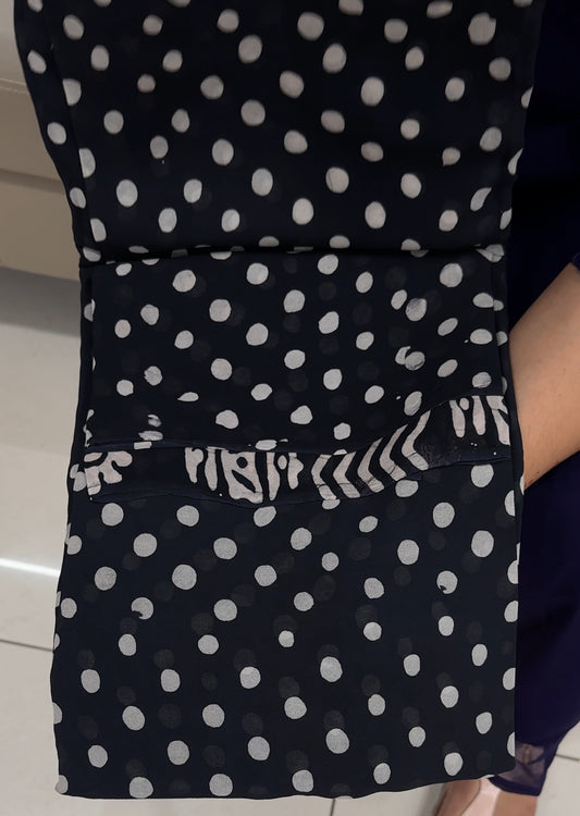 PRINTED GEORGETTE SAREES - IHA 27561