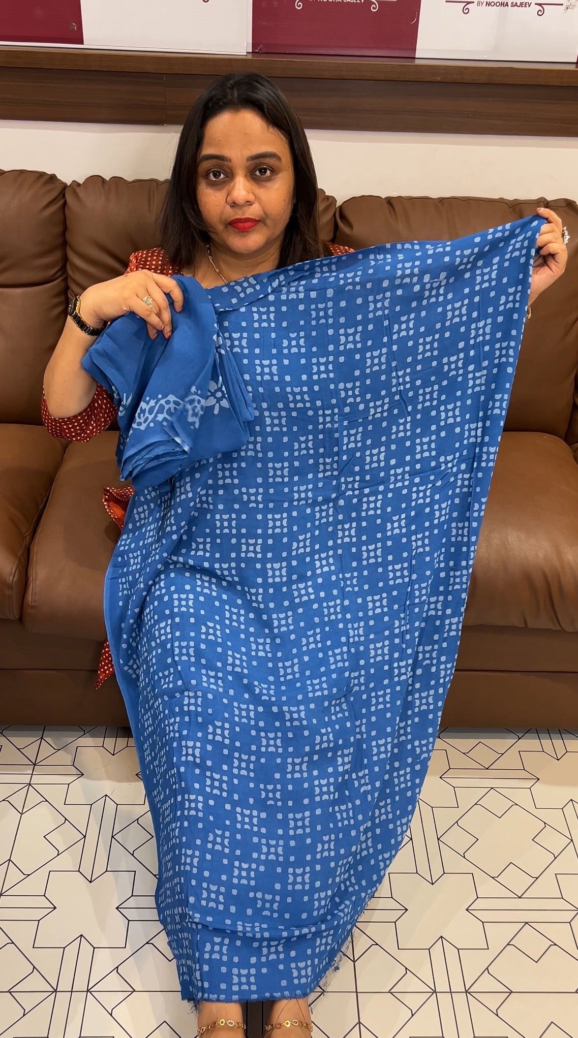 BATIK PRINTED UNSTITCHED SALWAR SUITS - IHA 22800