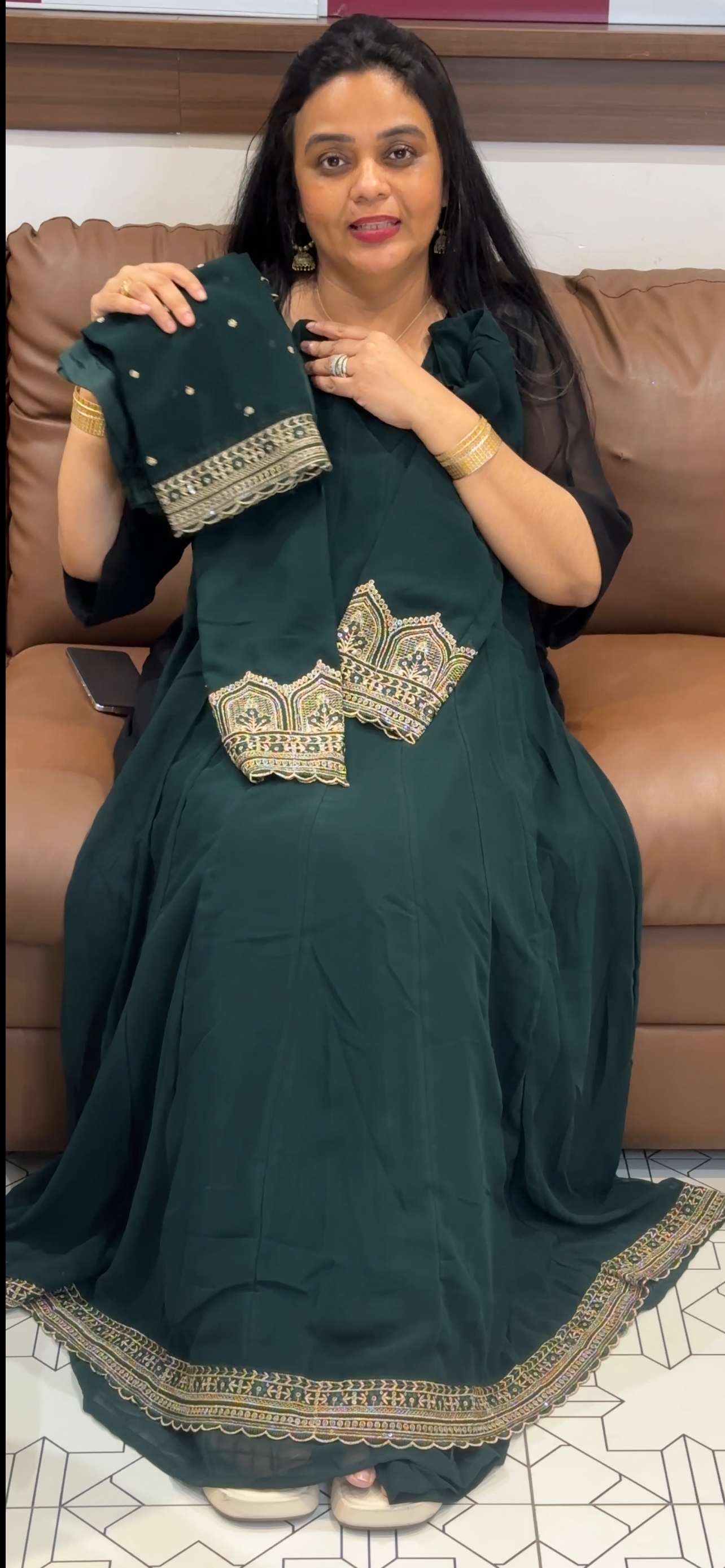 OFFER SALES TOP, BOTTOM AND DUPATTA - IHA 34987