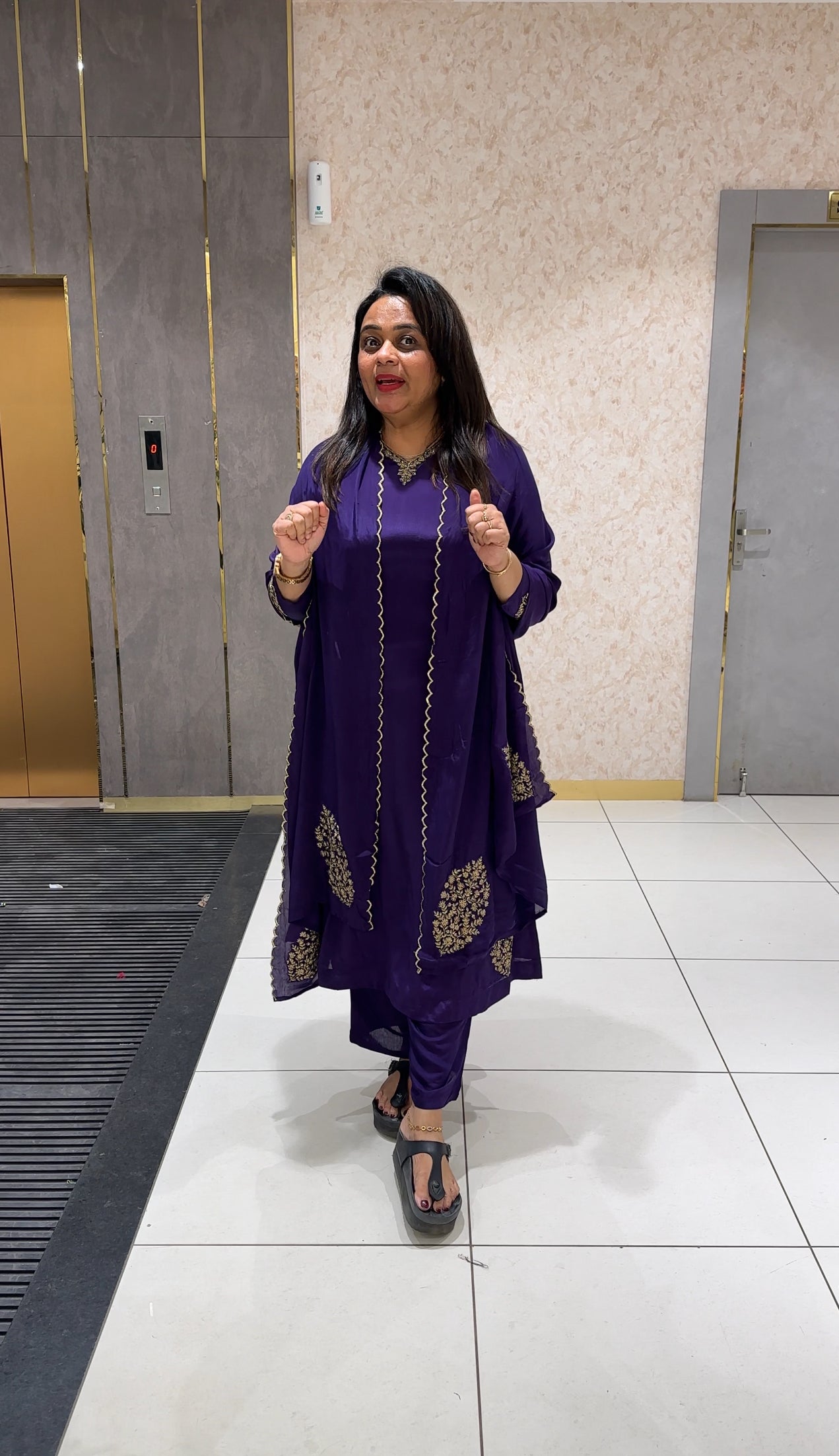 READY TO WEAR TOP, BOTTOM AND DUPATTA - IHA 26031