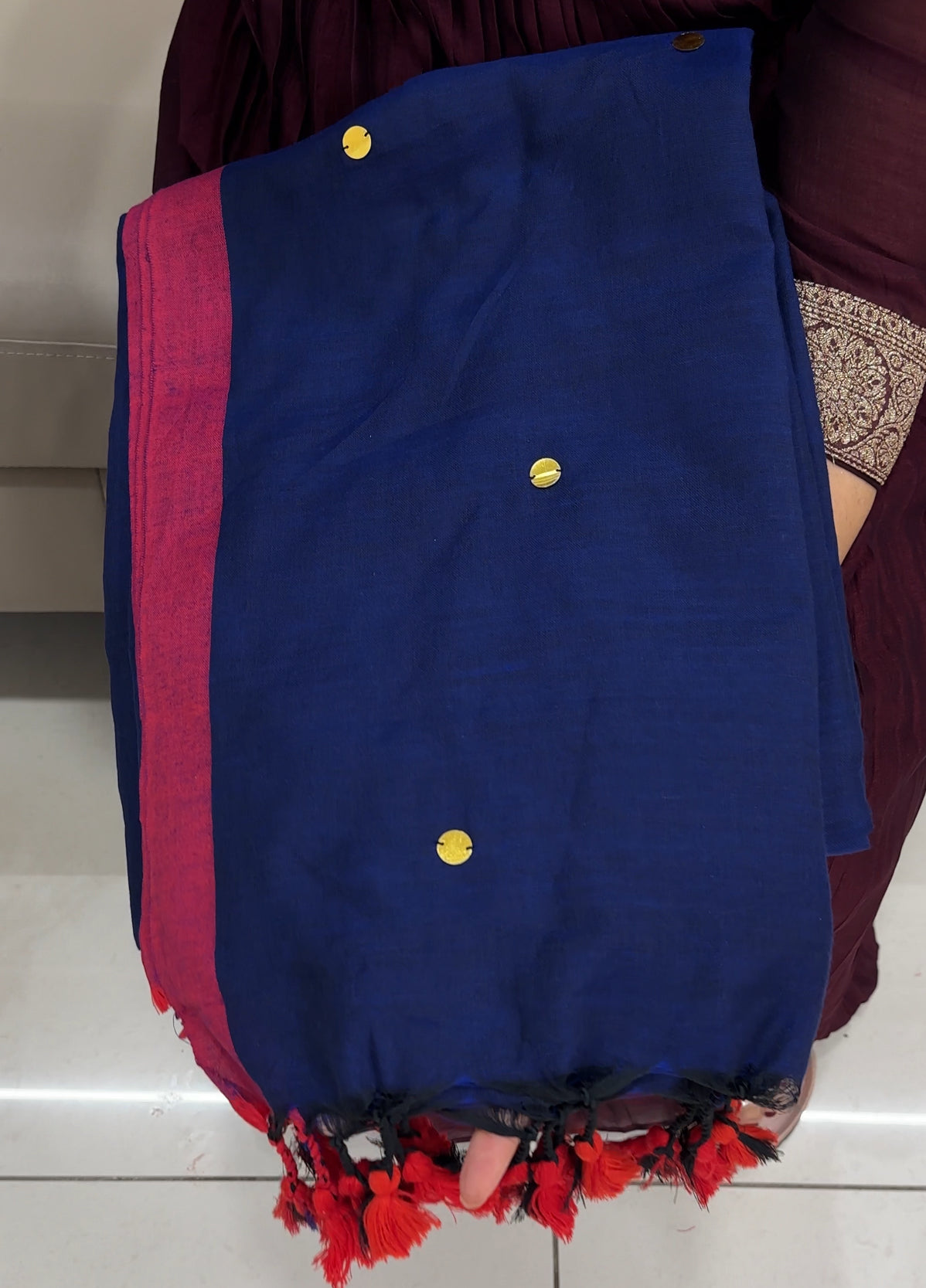 KHADDY COTTON SAREES - IHA 26770
