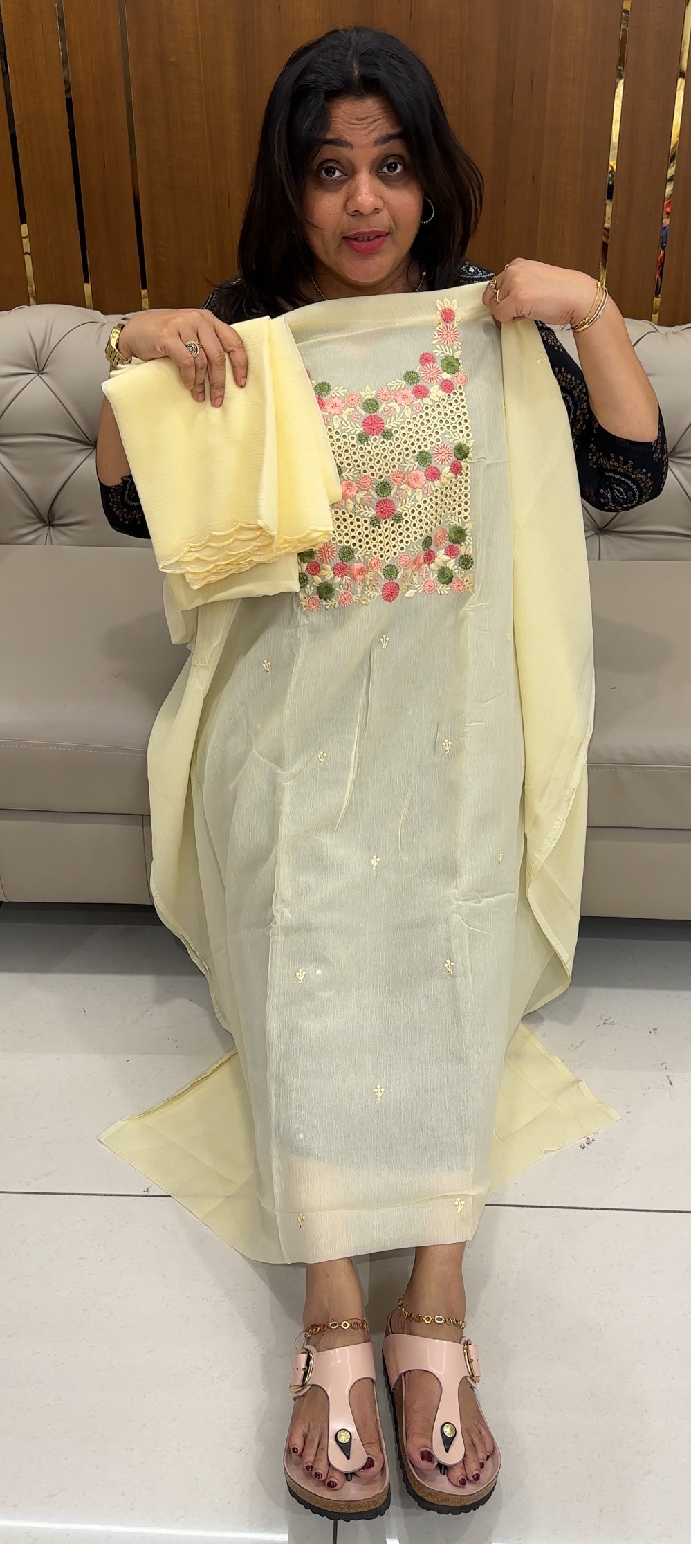 BUDGET BUY UNSTITCHED SALWAR SUITS - IHA 26873