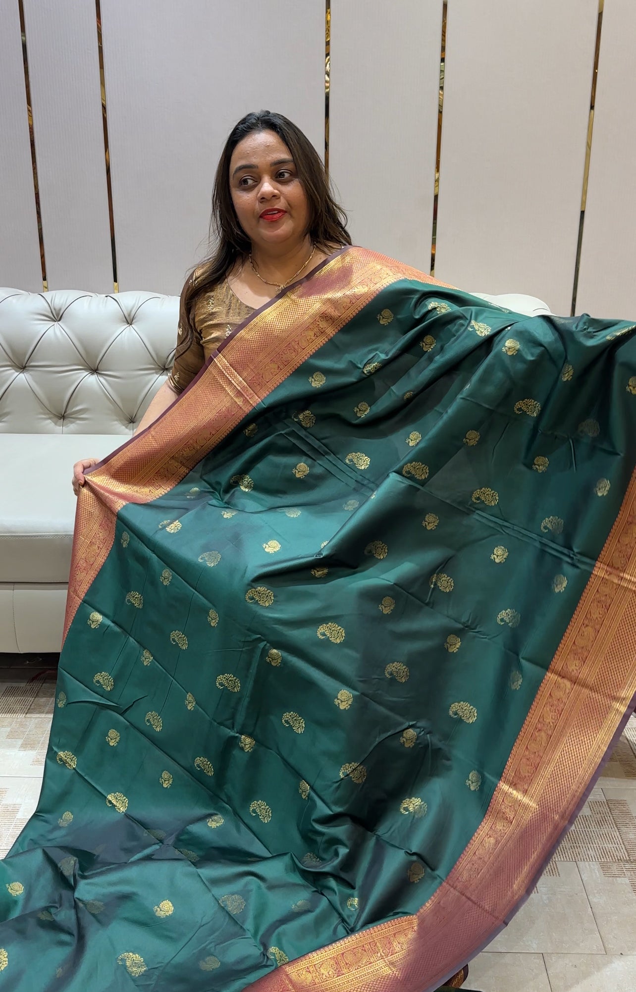 SEMI SOFT SILK SAREES - IHA 22697