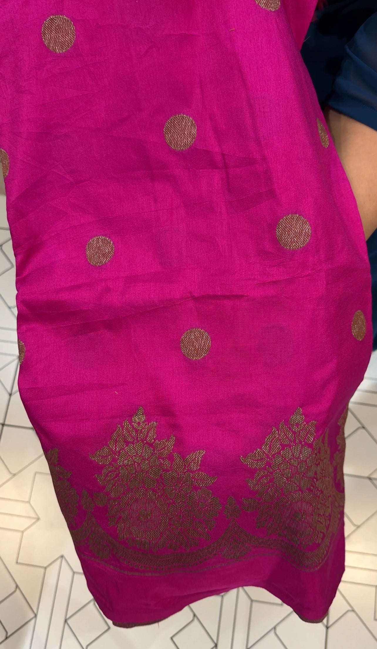 SEMI BANARASI SAREES - IHA 26637