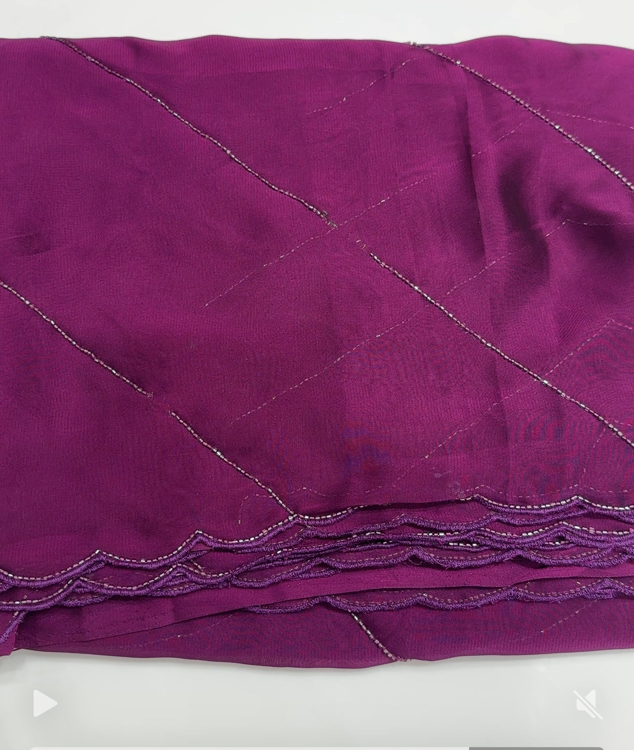 SILKY GEORGETTE SAREES - IHA 27289