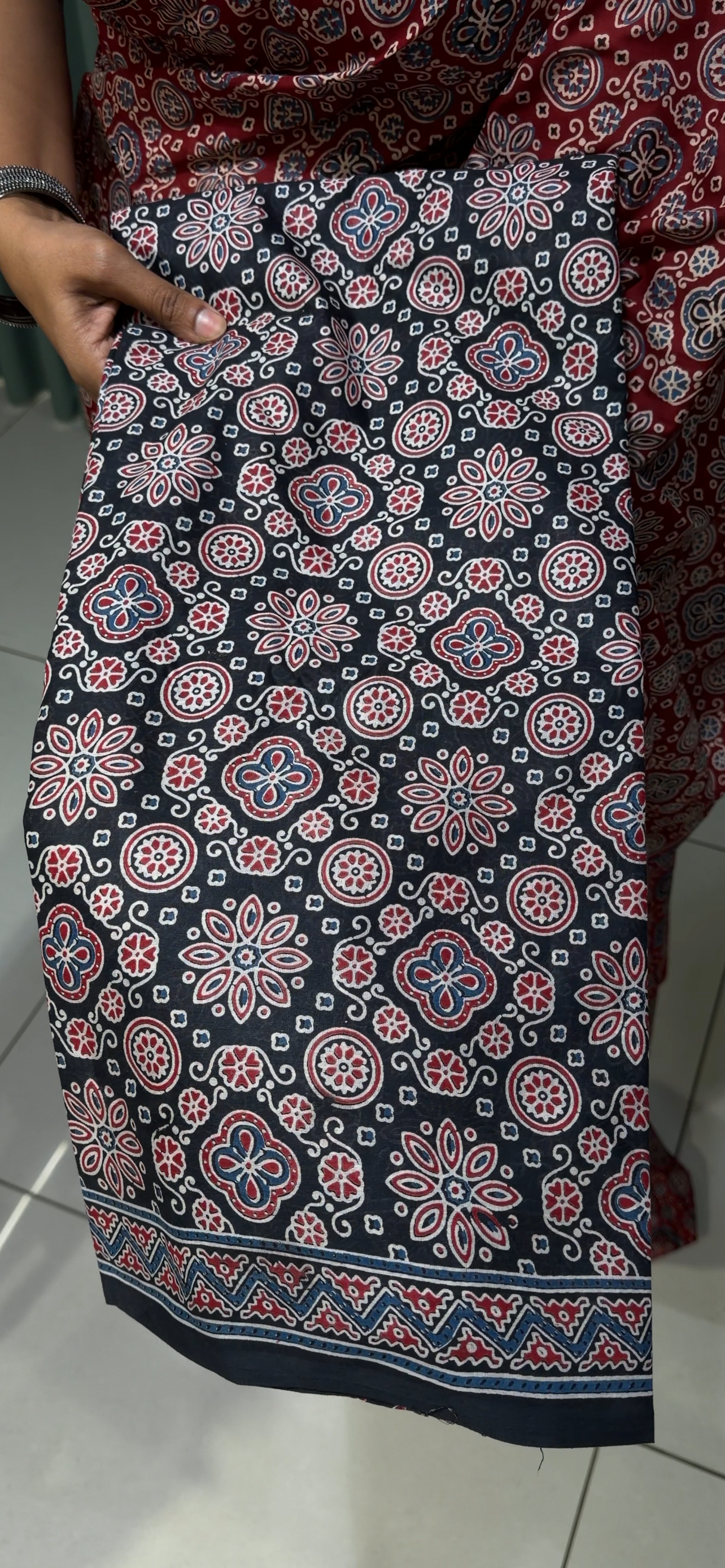 AJKRAKH PRINTED SAREES - IHA 35125