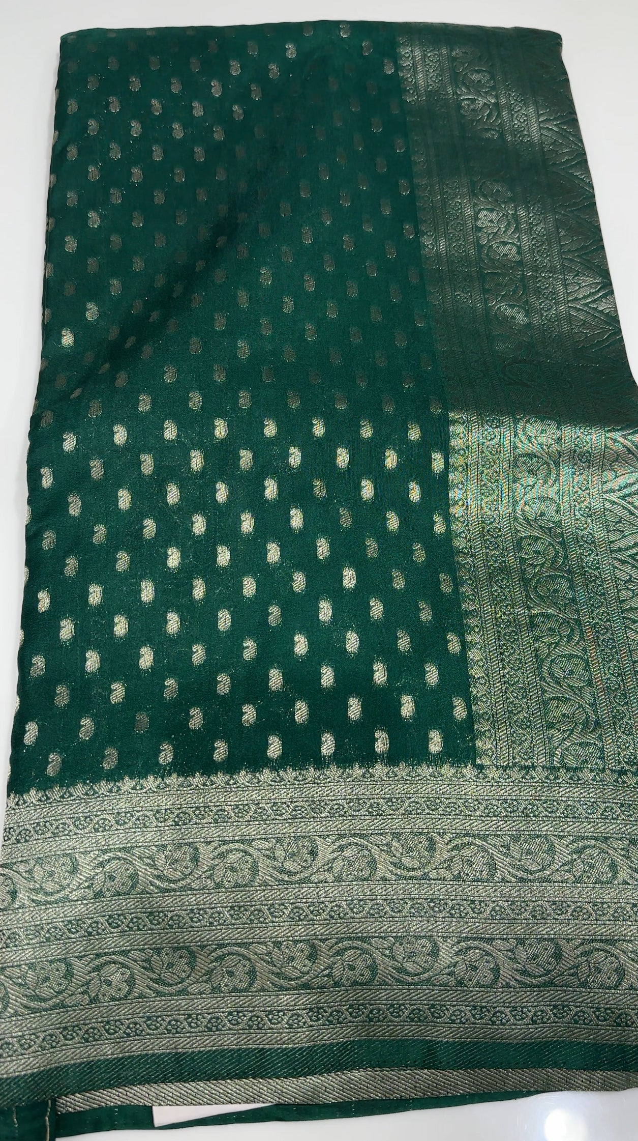 READY TO WEAR BANARASI SAREES - IHA 27670