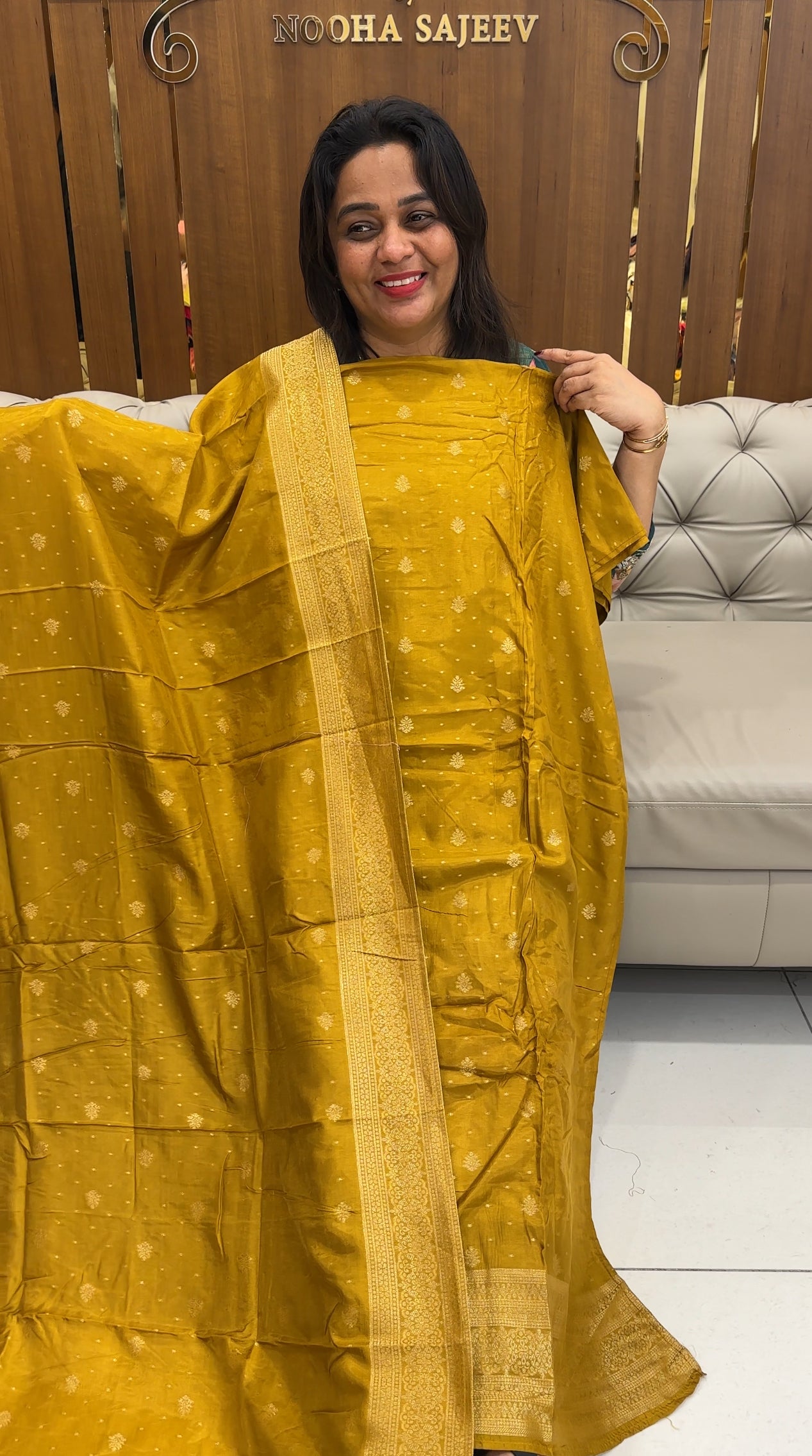 BANARASI UNSTITCHED SALWAR SUITS - IHA 25738