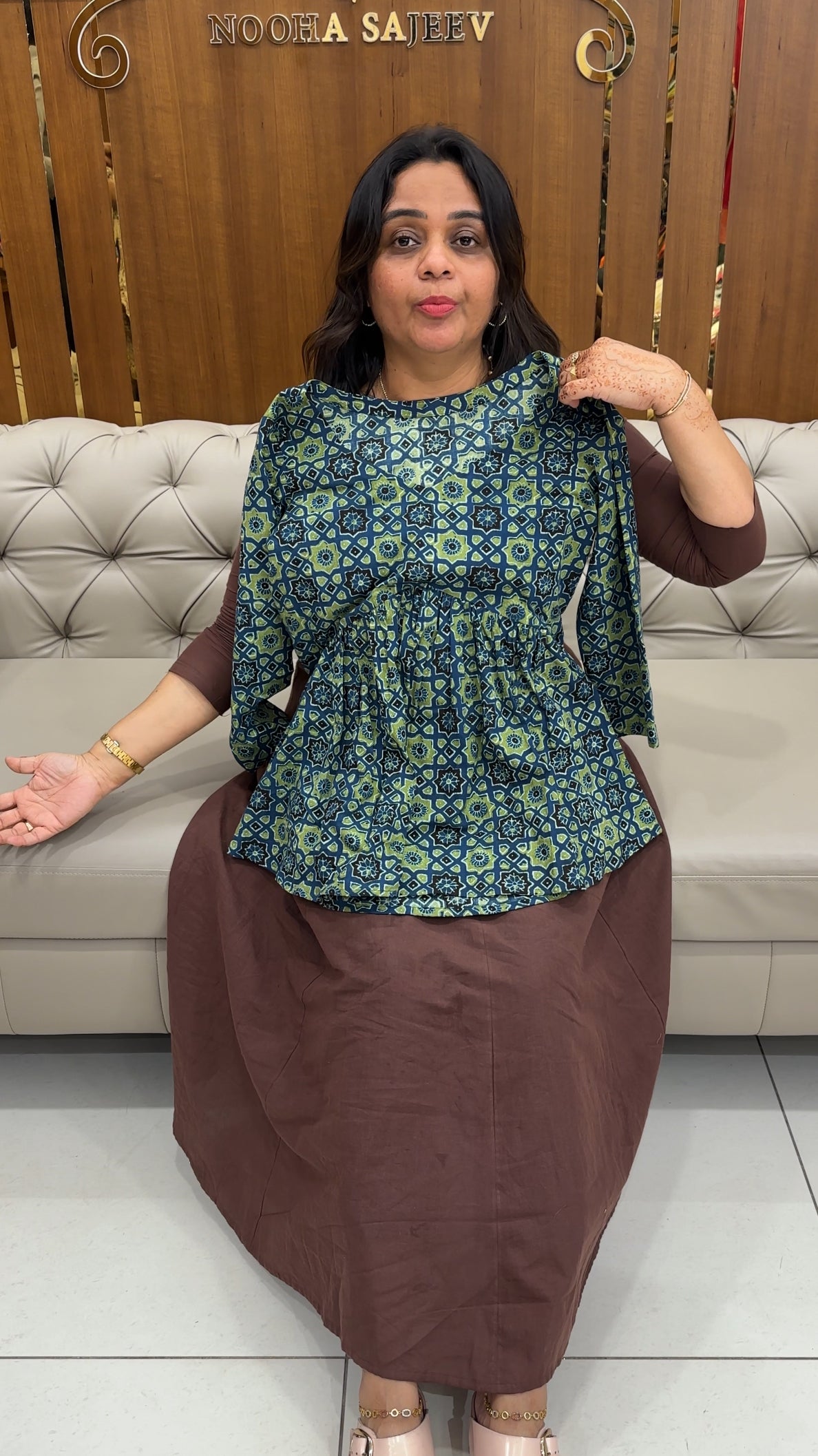 IHA'S IN-HOUSE COTTON SHORT TOPS - IHA 27379