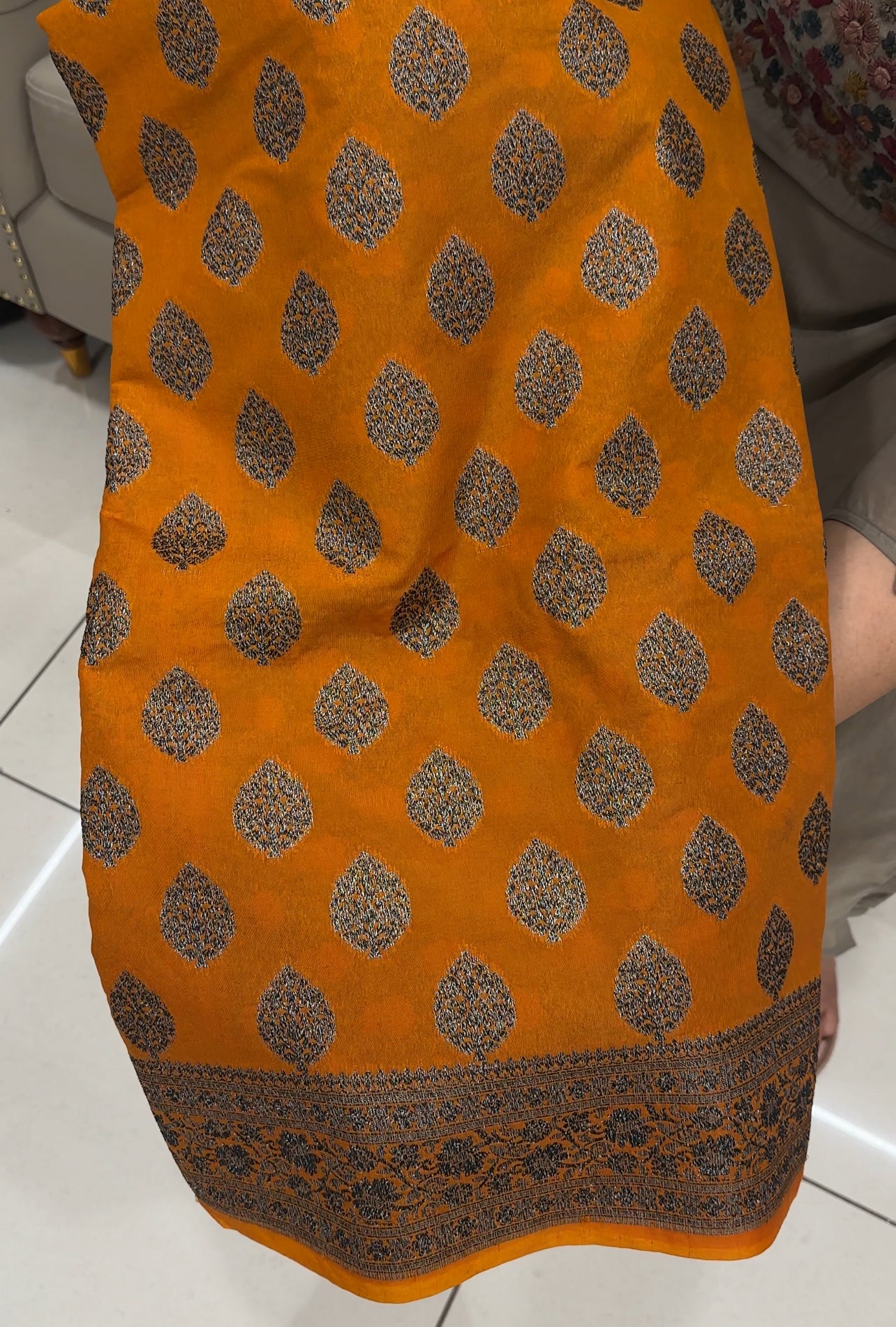 SEMI KATAN SAREES - IHA 27080