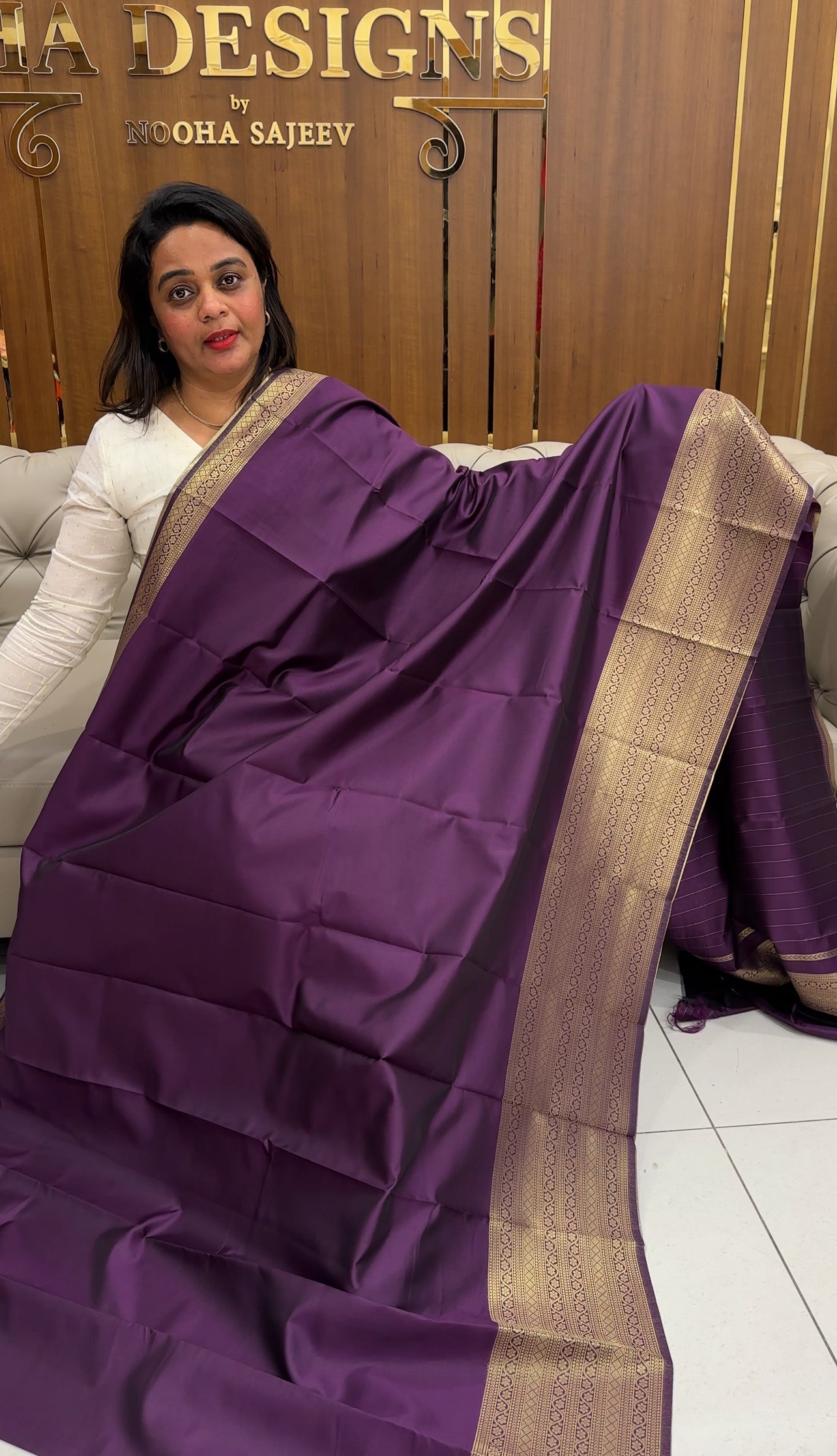 SEMI SILK SAREES - IHA 25922